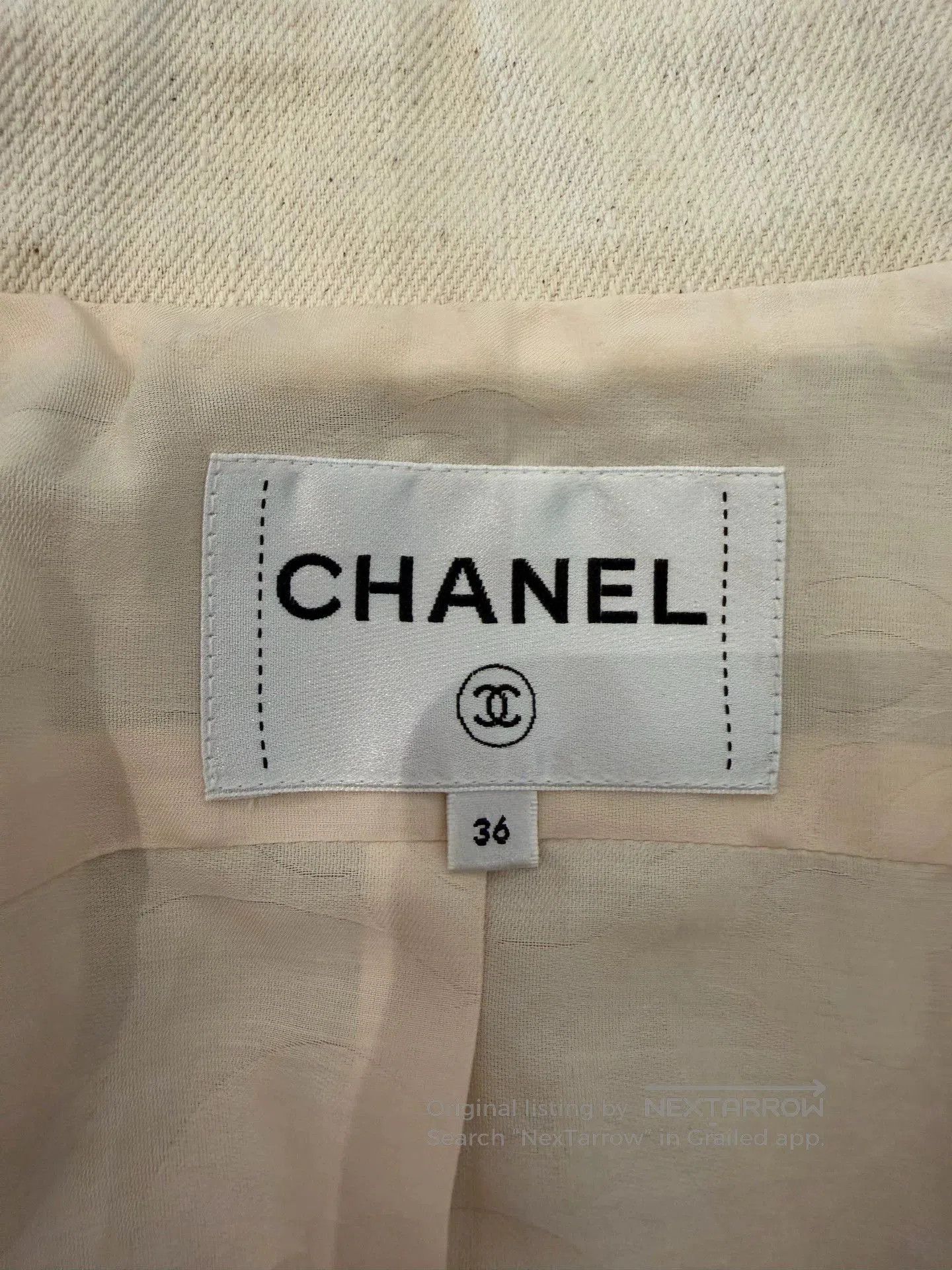 Chanel Chanel 21S Bow Logo Sequin Jacket. Size US S / EU 44-46 / 1 - 5 Thumbnail
