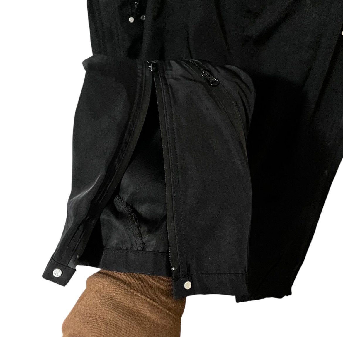 FAR FROM WHAT × Japanese Brand Far From What (Far Archive) Curve Zip Track Pants Size XXL Size US 36 / EU 52 - 5 Thumbnail