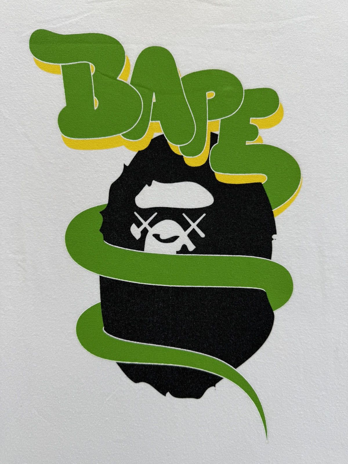 Bape × Kaws Vintage OG 2006 BAPE x KAWS Bendy L/S Shirt Size US S / EU 44-46 / 1 - 4 Thumbnail