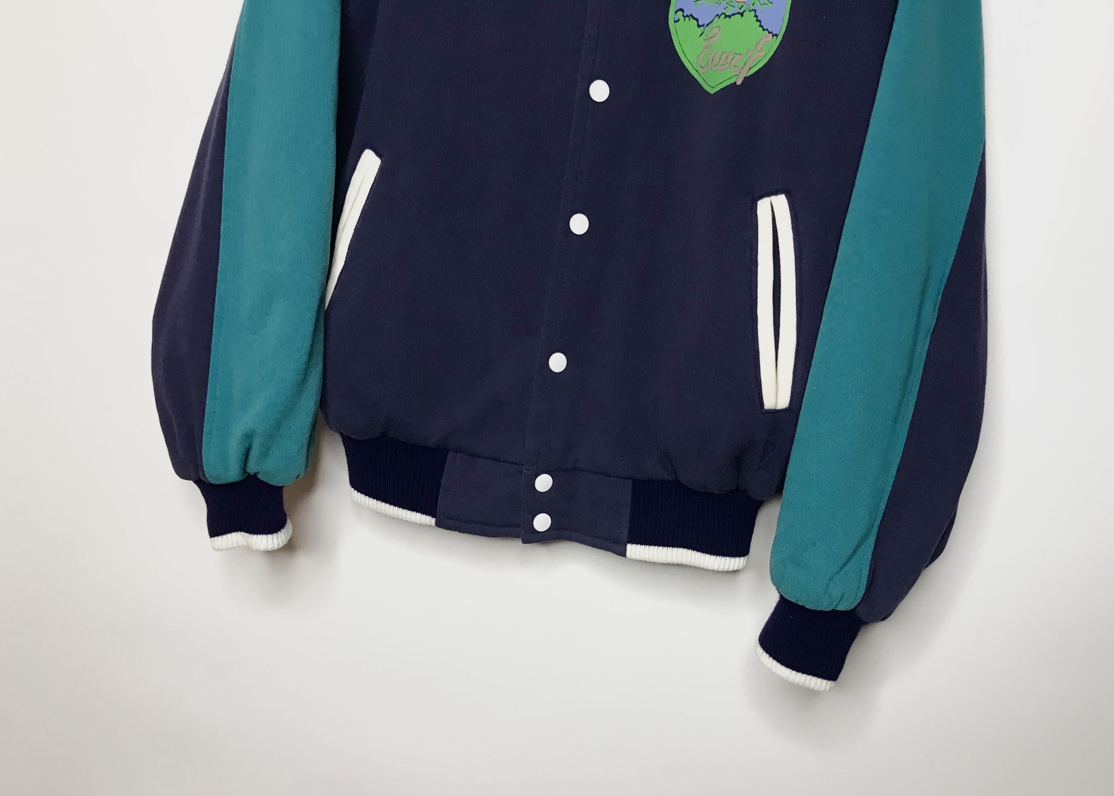 Vintage Bondi Beach Vintage Bomber Oxford Blue Surf Championship Size US L / EU 52-54 / 3 - 4 Thumbnail