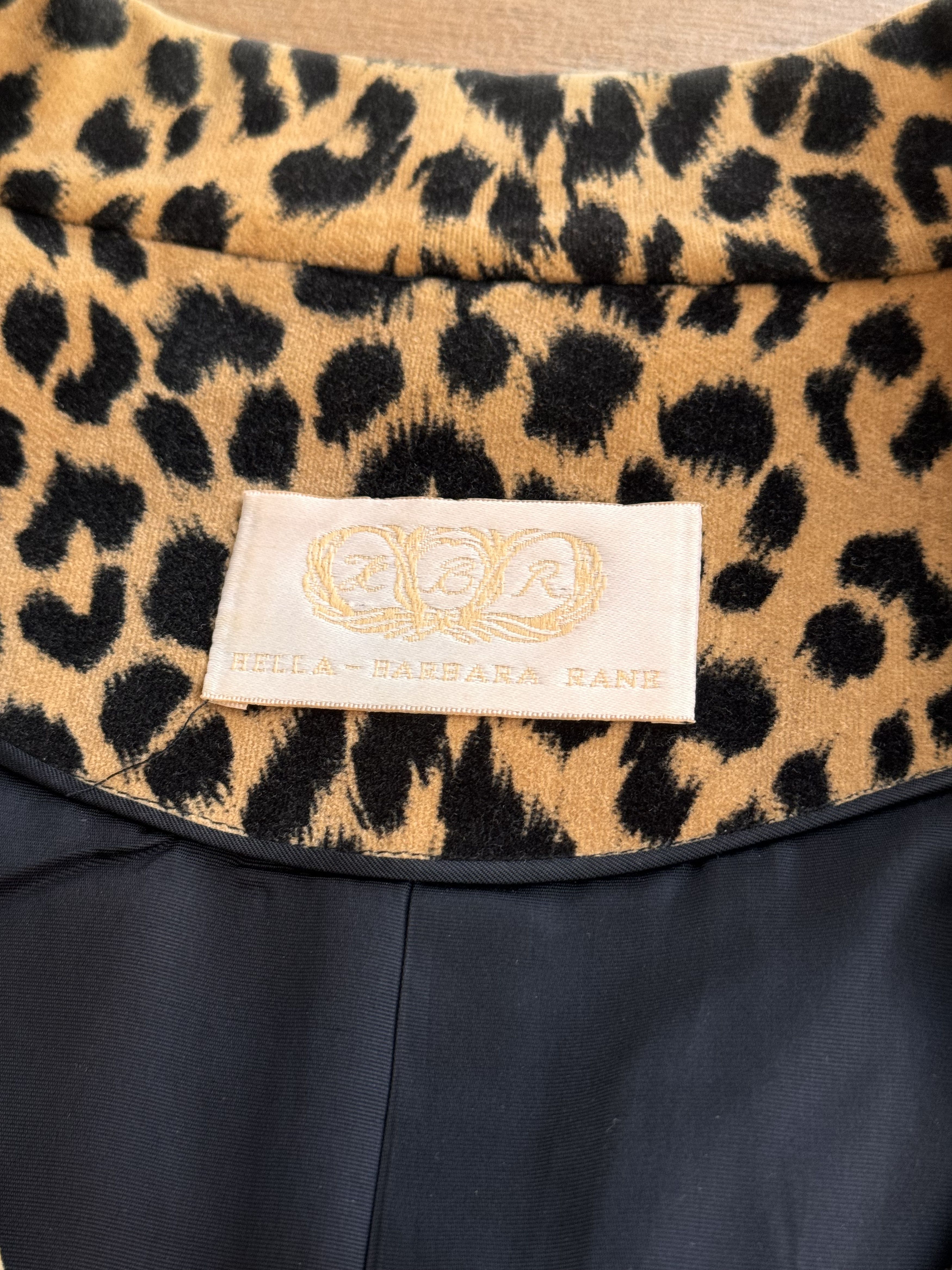 Japanese Brand Vintage Hella Barbara Rank Leopard Glamour Luxury Skirt Suit Size M / US 6-8 / IT 42-44 - 12 Thumbnail