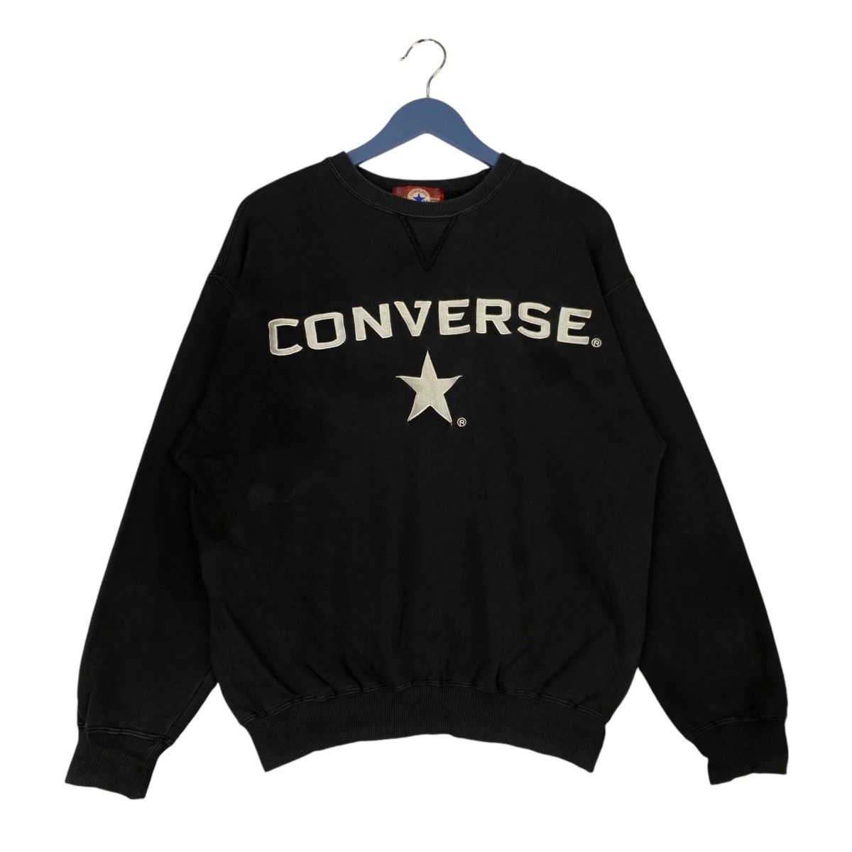 Converse × Vintage Vintage Converse All Star Printed Crewneck Sweatshirt Size US M / EU 48-50 / 2 - 1 Thumbnail