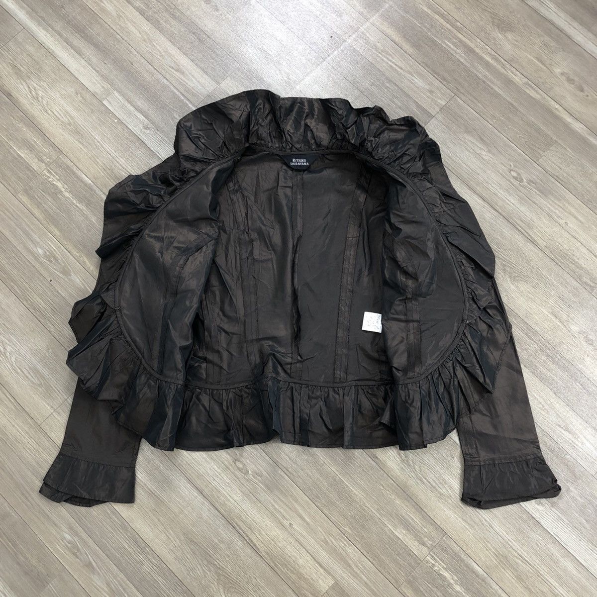 Designer × Japanese Brand Vintage Ritsuko Shirahama Ladies Yohji Style Blouse Top Size US M / EU 48-50 / 2 - 6 Thumbnail
