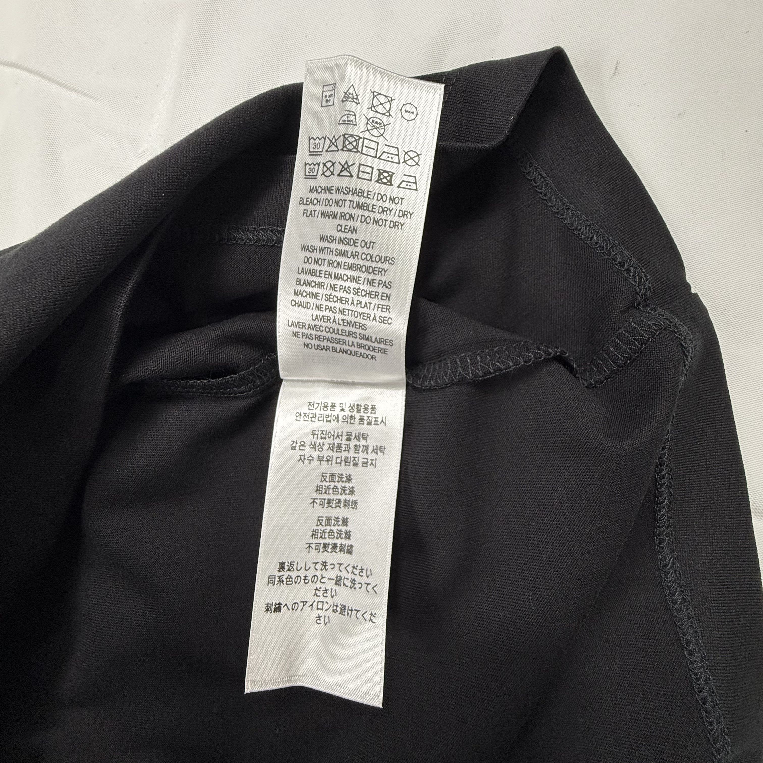 Burberry Burberry Jayson Cotton Logo T-Shirt Striped Ribbed Collar XL Size US XL / EU 56 / 4 - 7 Thumbnail