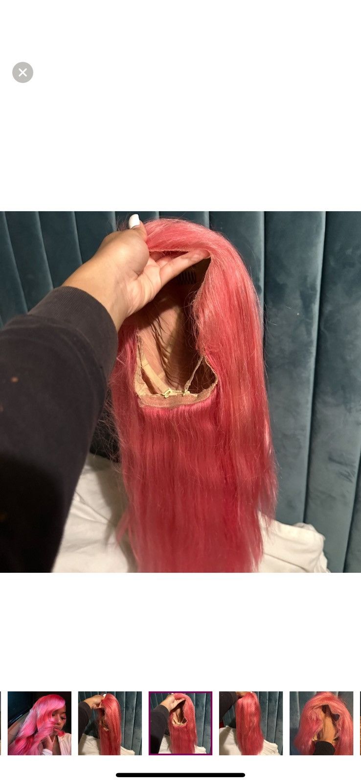 Other Pink wig Size ONE SIZE - 5 Thumbnail
