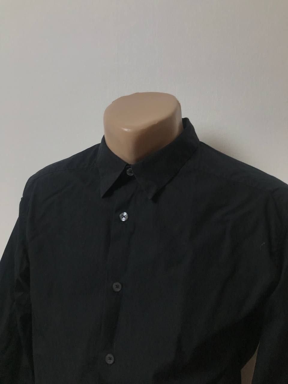 Paul Smith Men's Shirt Paul Smith Flannel Size L Black Brawn Size US L / EU 52-54 / 3 - 8 Thumbnail