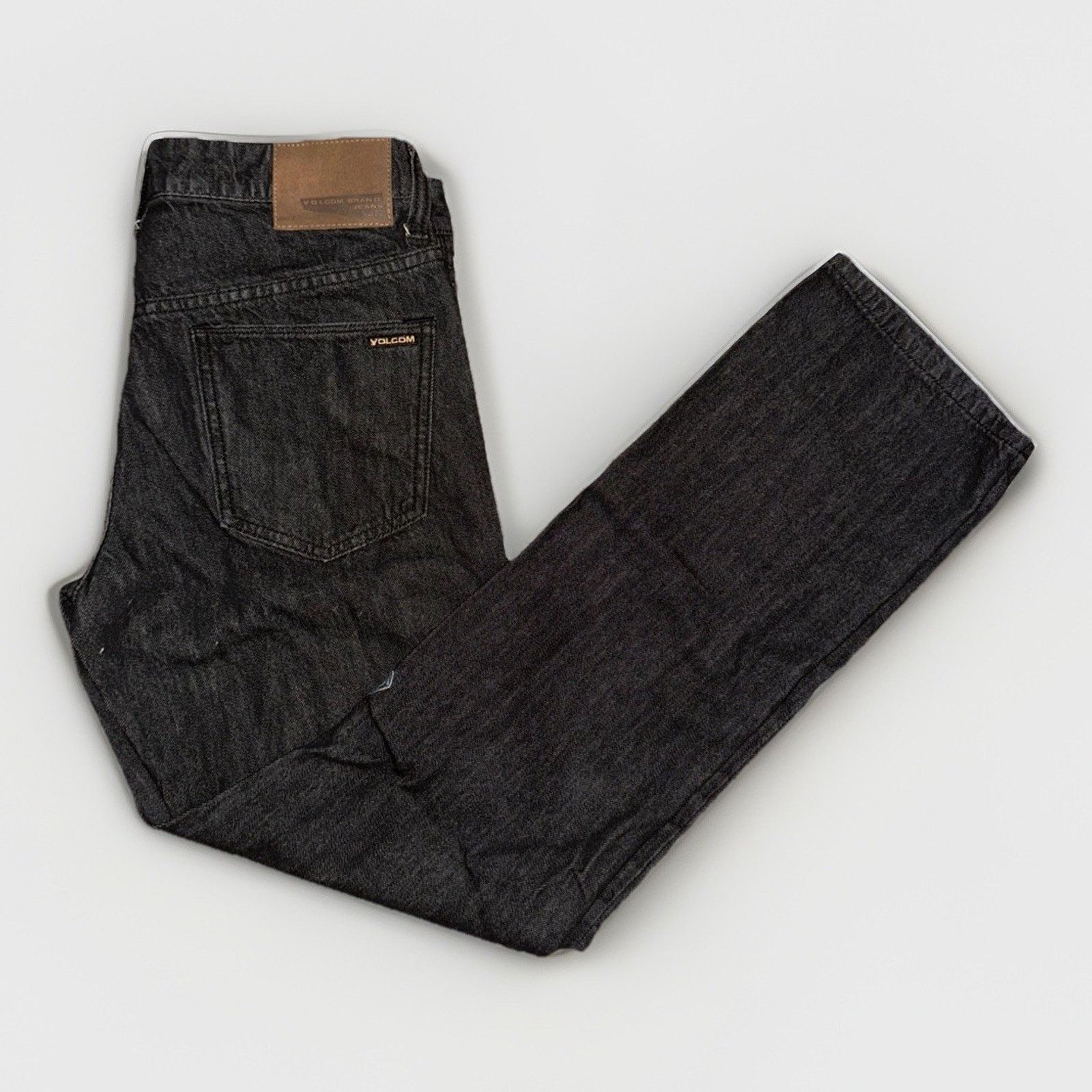 Volcom Volcom Slim Straight Jeans Black Denim 30x31 Skate y2k Size US 30 / EU 46 - 4 Thumbnail
