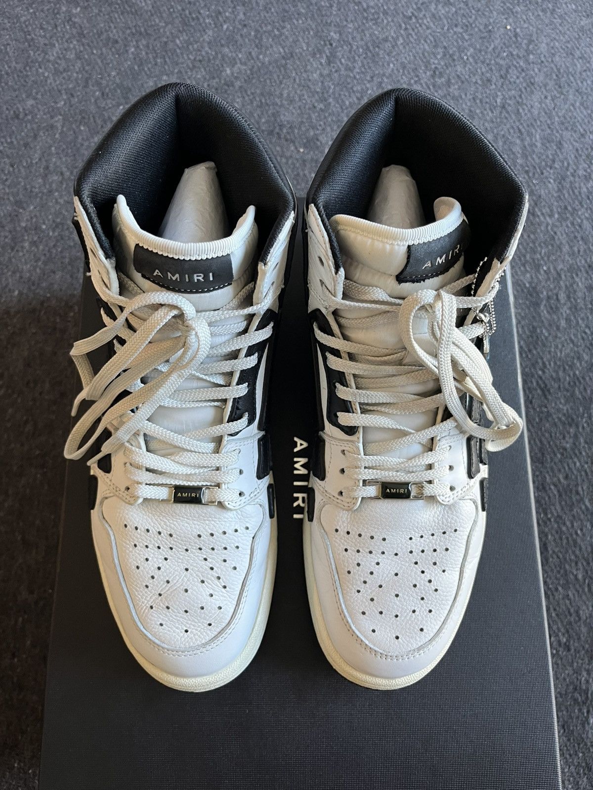 Amiri AMIRI Skel Top Hi Sneaker Skeleton High Top Size US 9 / EU 42 - 5 Thumbnail