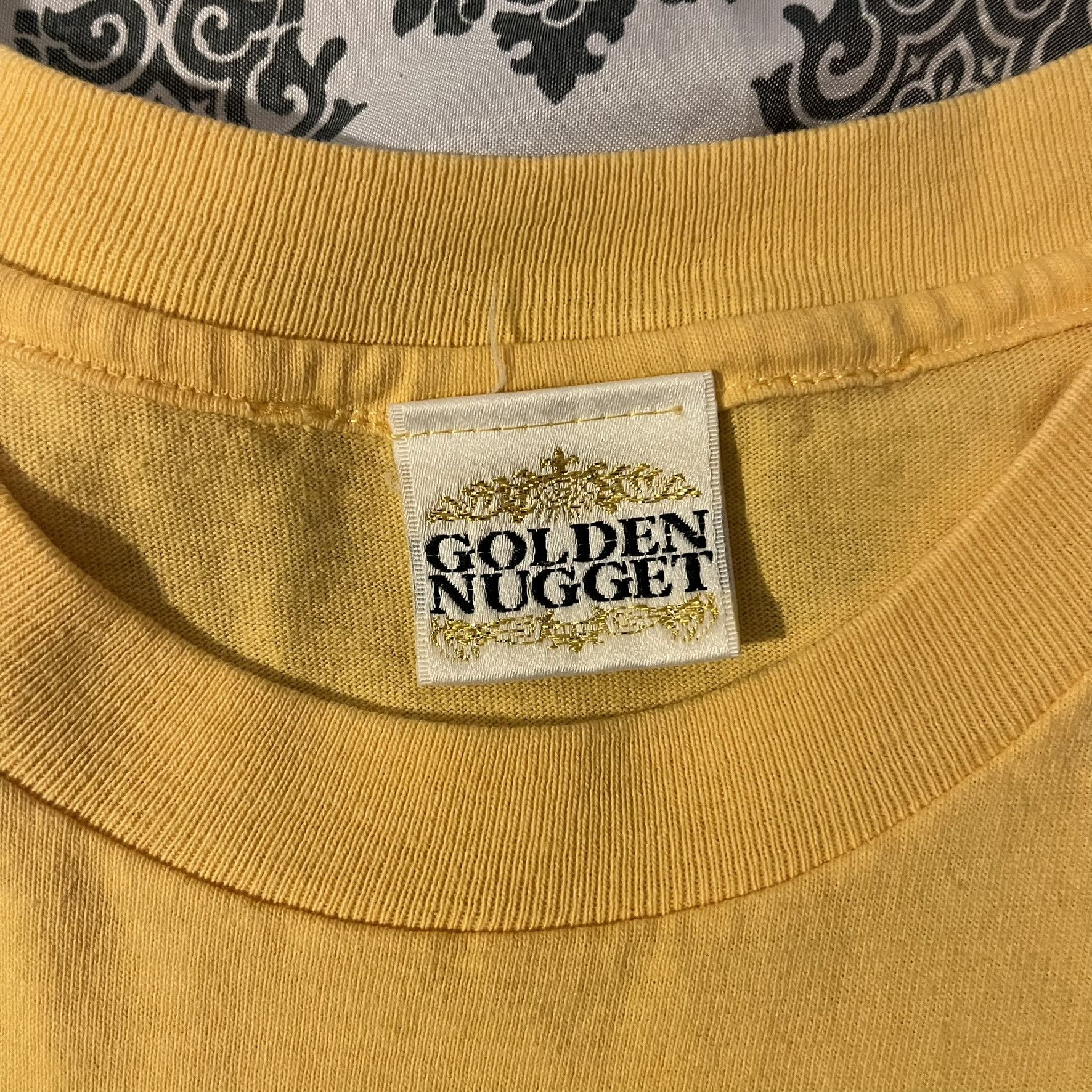 Vintage VTG 90s Golden Nugget Casino Las Vegas Single Stitch Tee Size US L / EU 52-54 / 3 - 6 Thumbnail