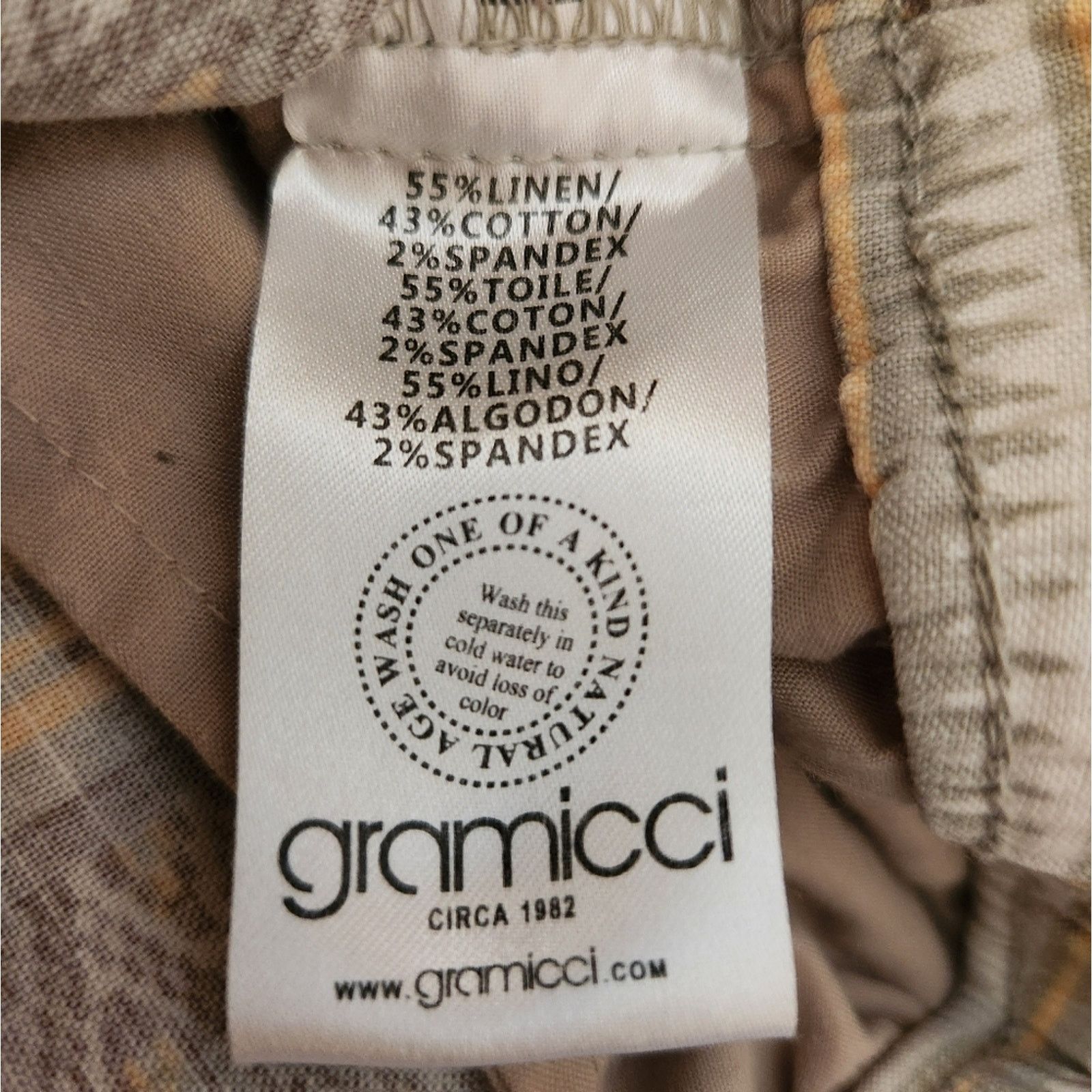 Gramicci Gramicci Shiloh Casablanca Linen Blend Pants Large Size 30" / US 8 / IT 44 - 8 Thumbnail