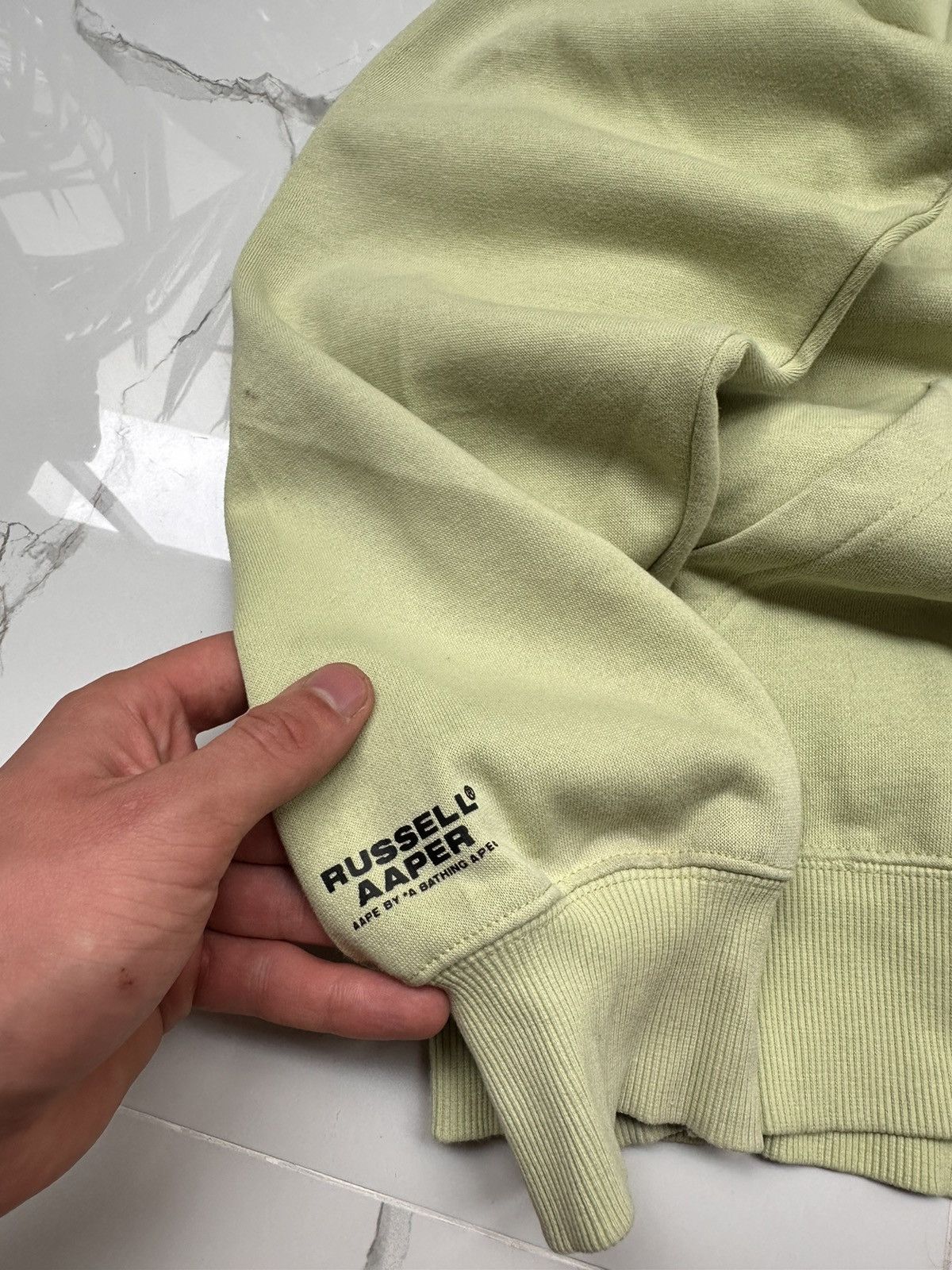 Aape × Russell Athletic × Vintage RARE! AAPE X RUSSELL ATHLETIC VINTAGE BIG LOGO HOODIE Size US M / EU 48-50 / 2 - 8 Thumbnail