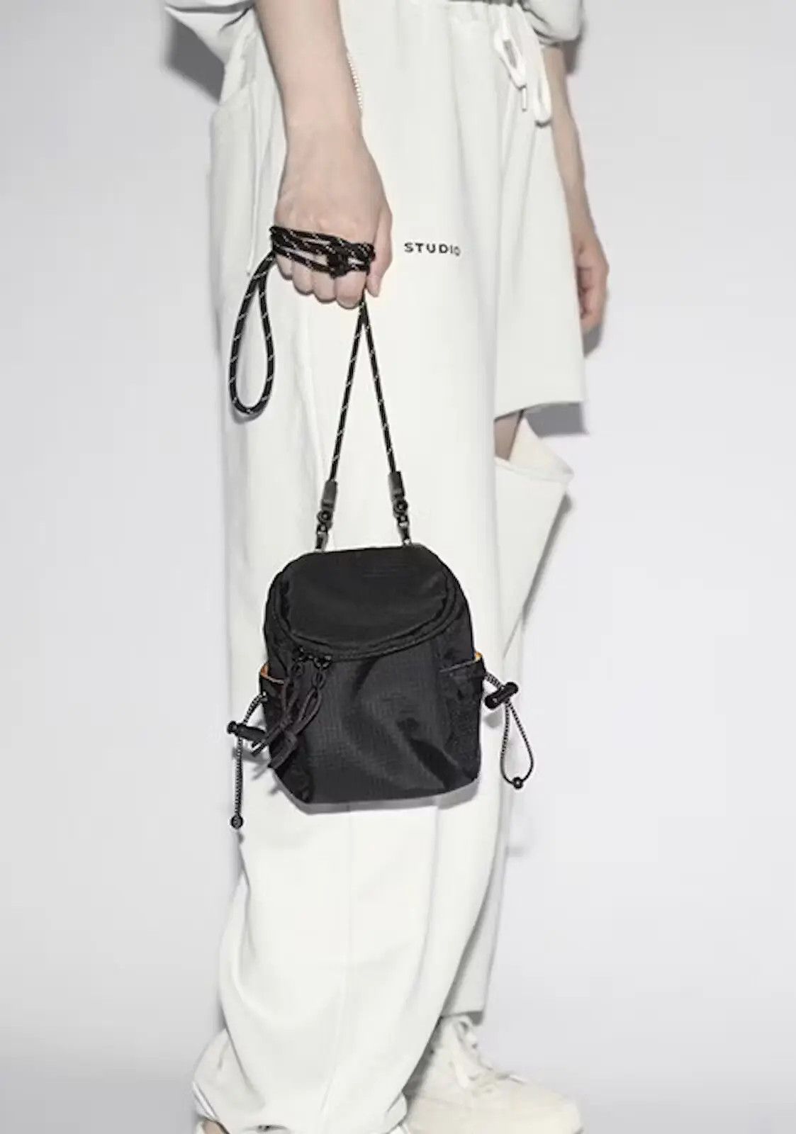 image of Fashion Y2K Mini Crossbody Bag in Black, Men's