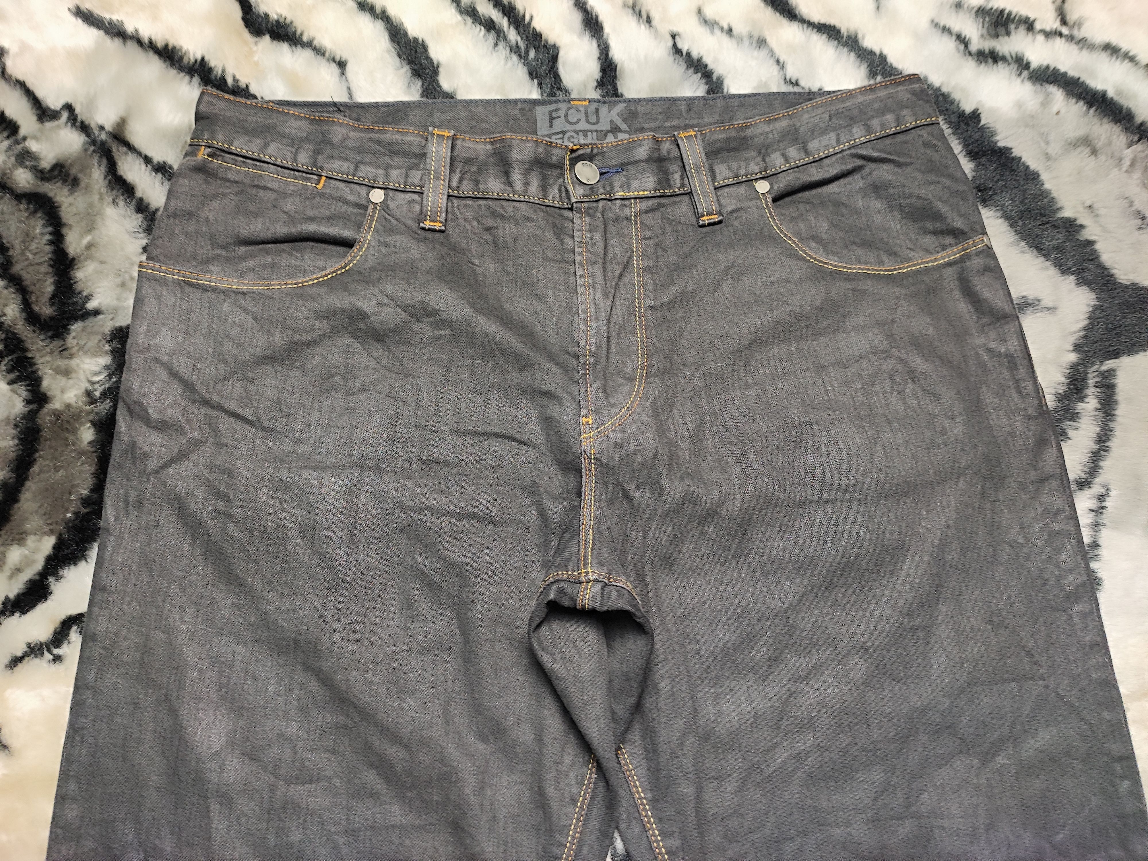 FCUK × If Six Was Nine × Le Grande Bleu (L.G.B.) FCUK Baggy Jeans Size US 38 / EU 54 - 3 Thumbnail