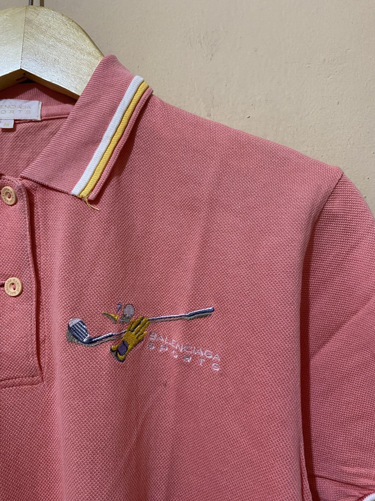 Balenciaga Vintage Balenciaga Sports Polo Shirt Size M / US 6-8 / IT 42-44 - 3 Thumbnail