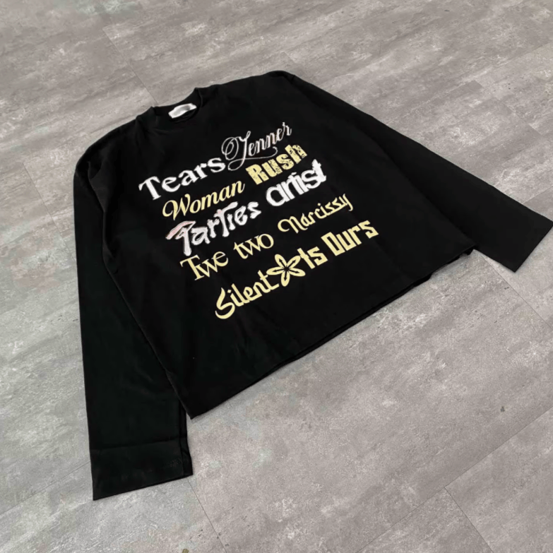 Japanese Brand Black American Retro Street Style Size US XL / EU 56 / 4 - 1 Thumbnail