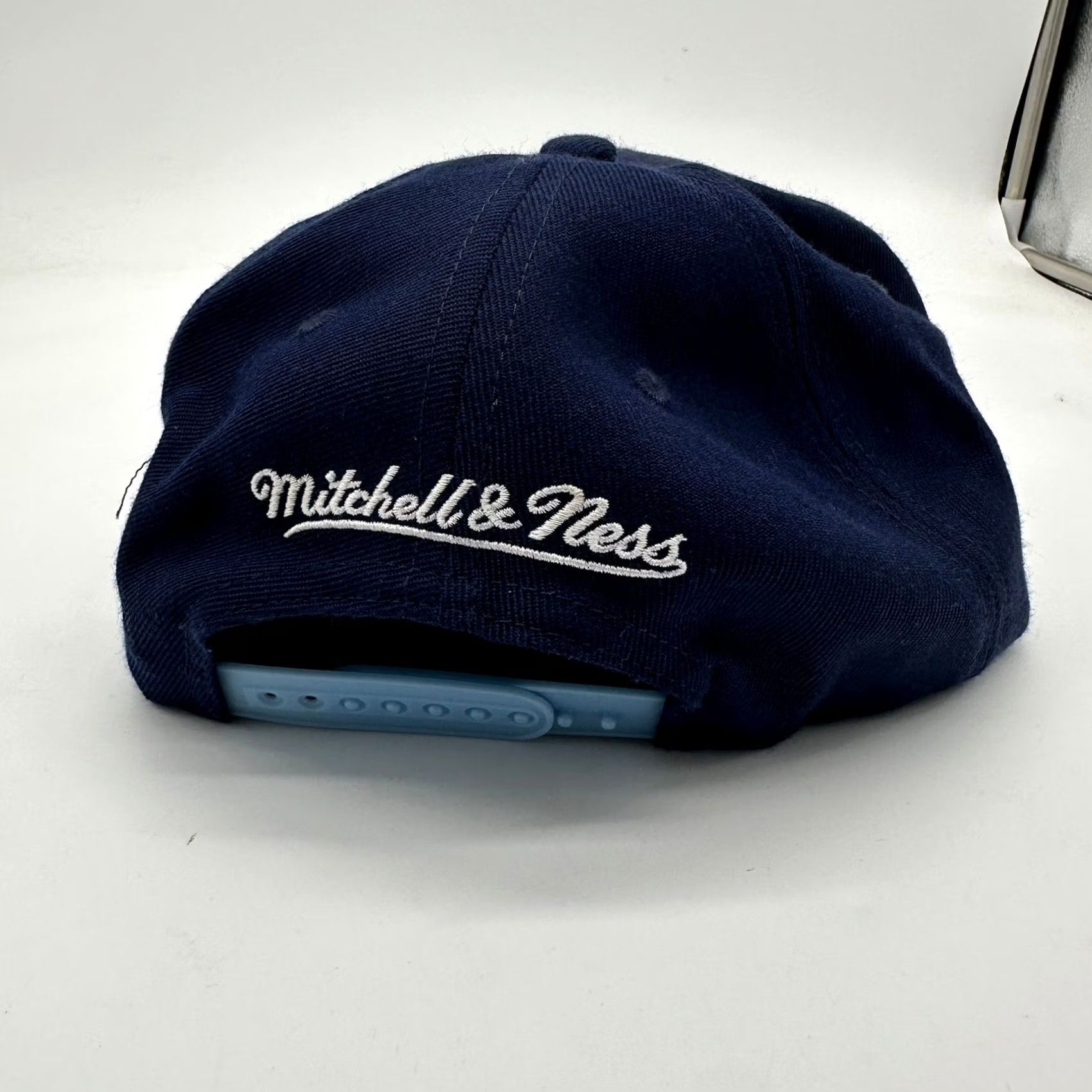 Mitchell & Ness Houston Rockets Mens Baseball Hats OS Blue Wool Blend Snap Back Mitchell Ness Size ONE SIZE - 2 Thumbnail