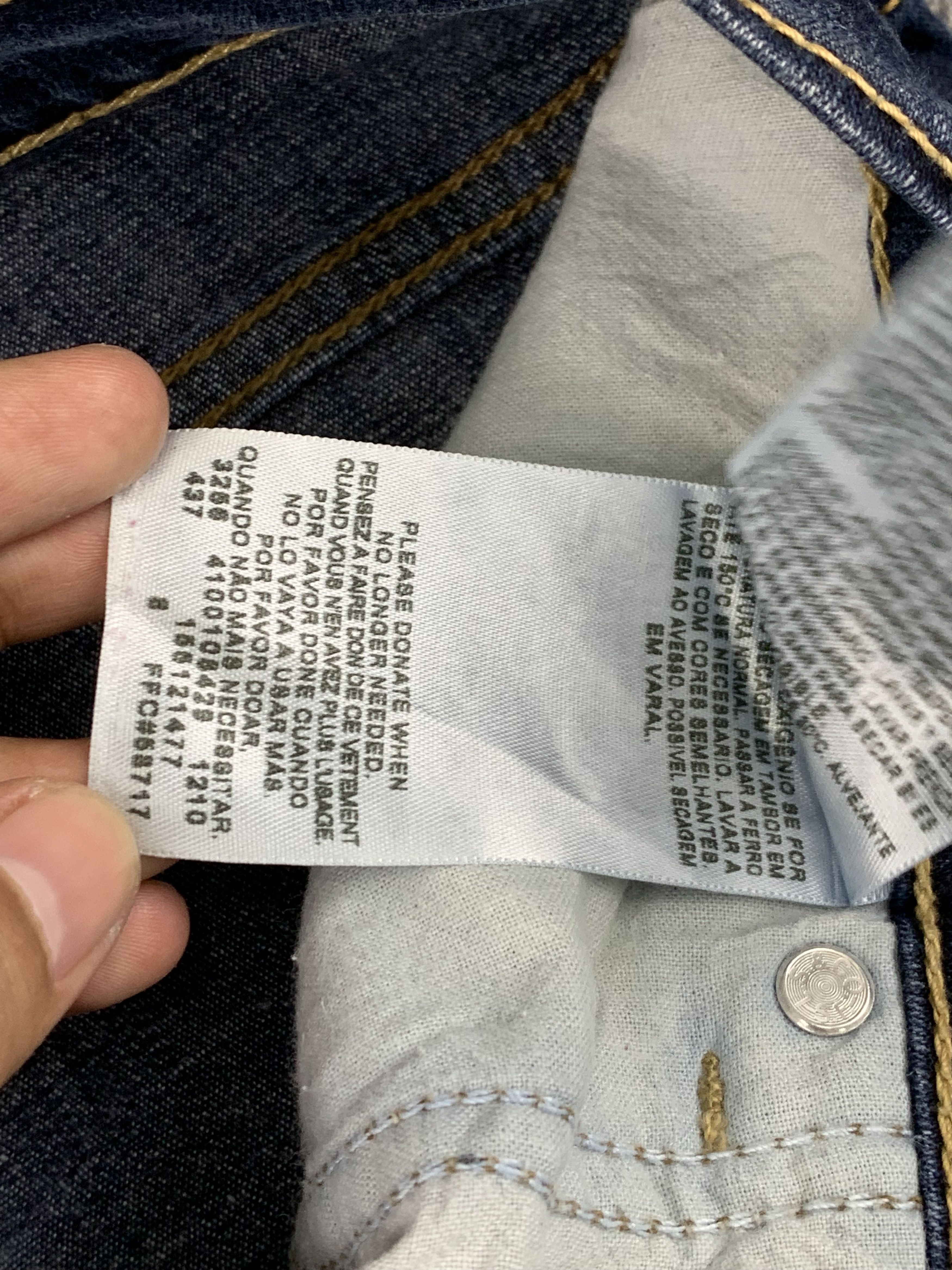 Levi's Vintage Levis 512 Bootcut Bell Bottom Jeans DP1870 Size US 32 / EU 48 - 9 Thumbnail