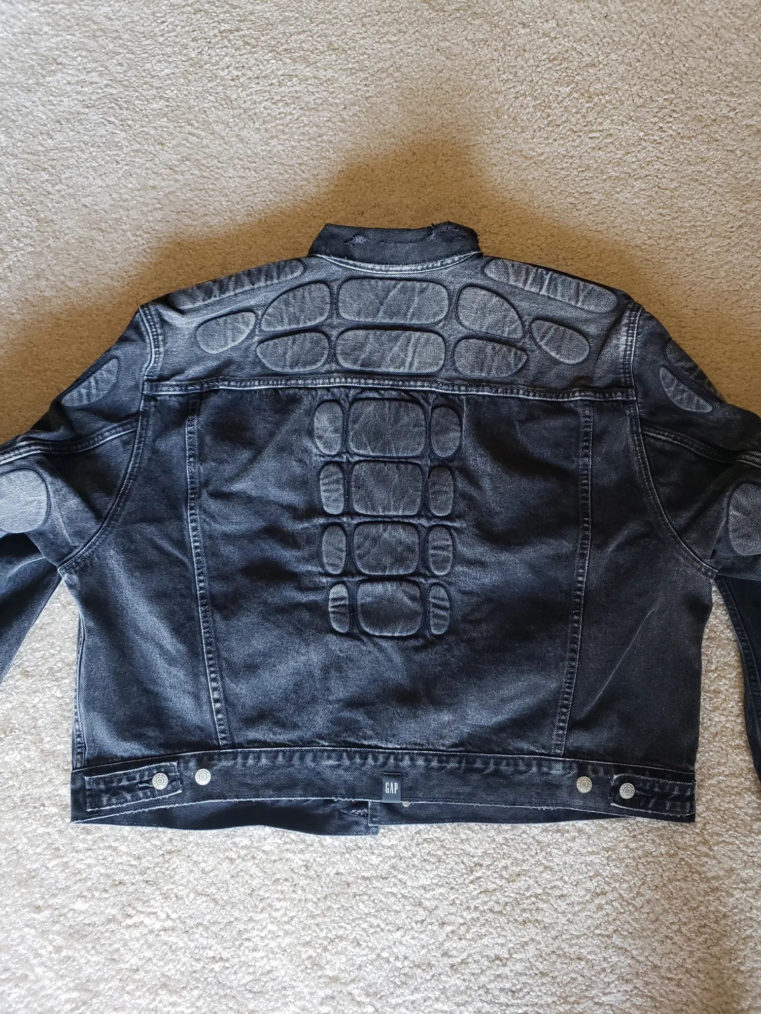 Yeezy Gap Padded Denim Jacket - Grey Wash