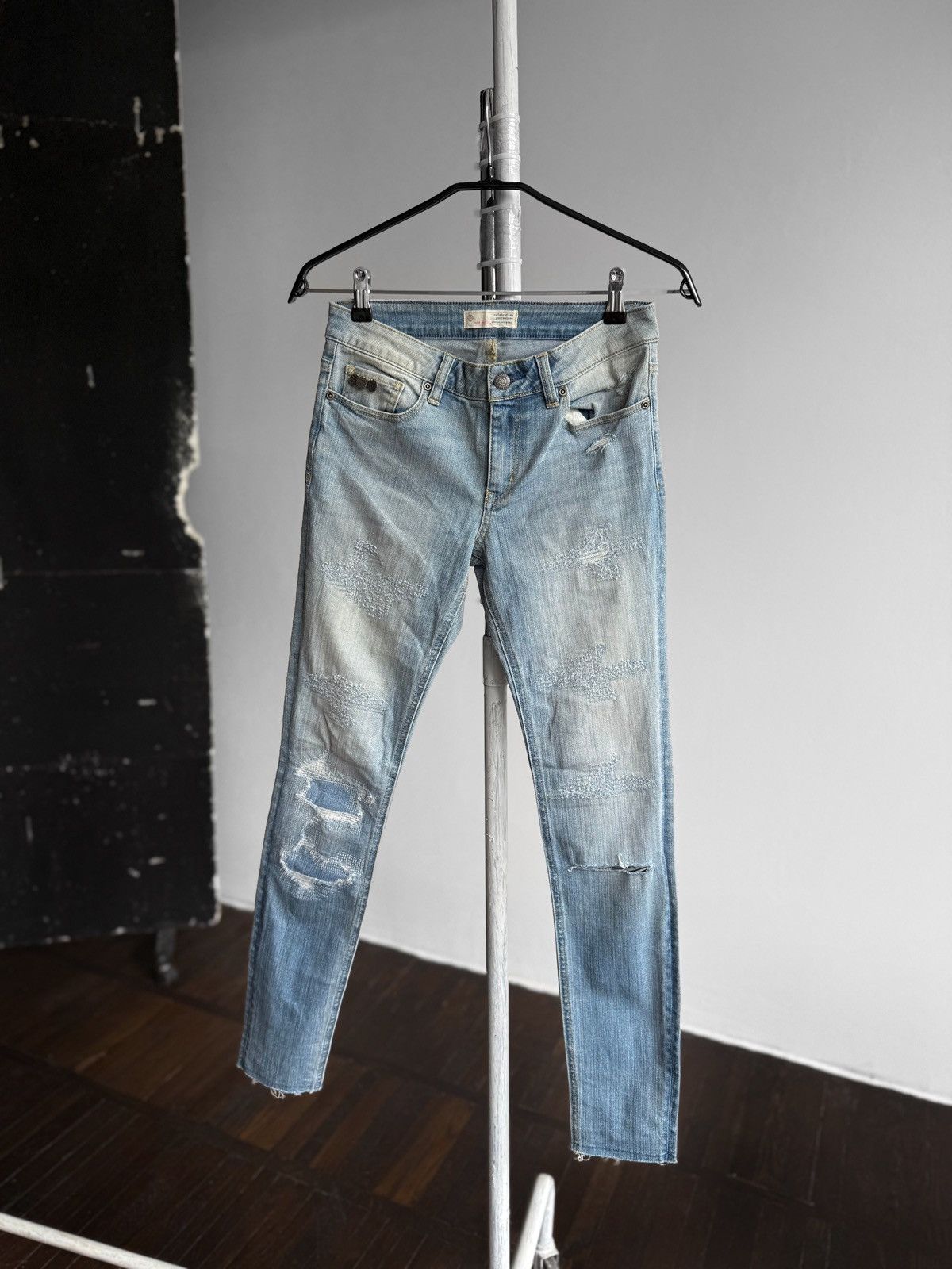Odd Molly Odd Molly Womens Blue Skinny Fit Denim Jeans Casual Pockets Size 27" / US 4 / IT 40 - 1 Thumbnail