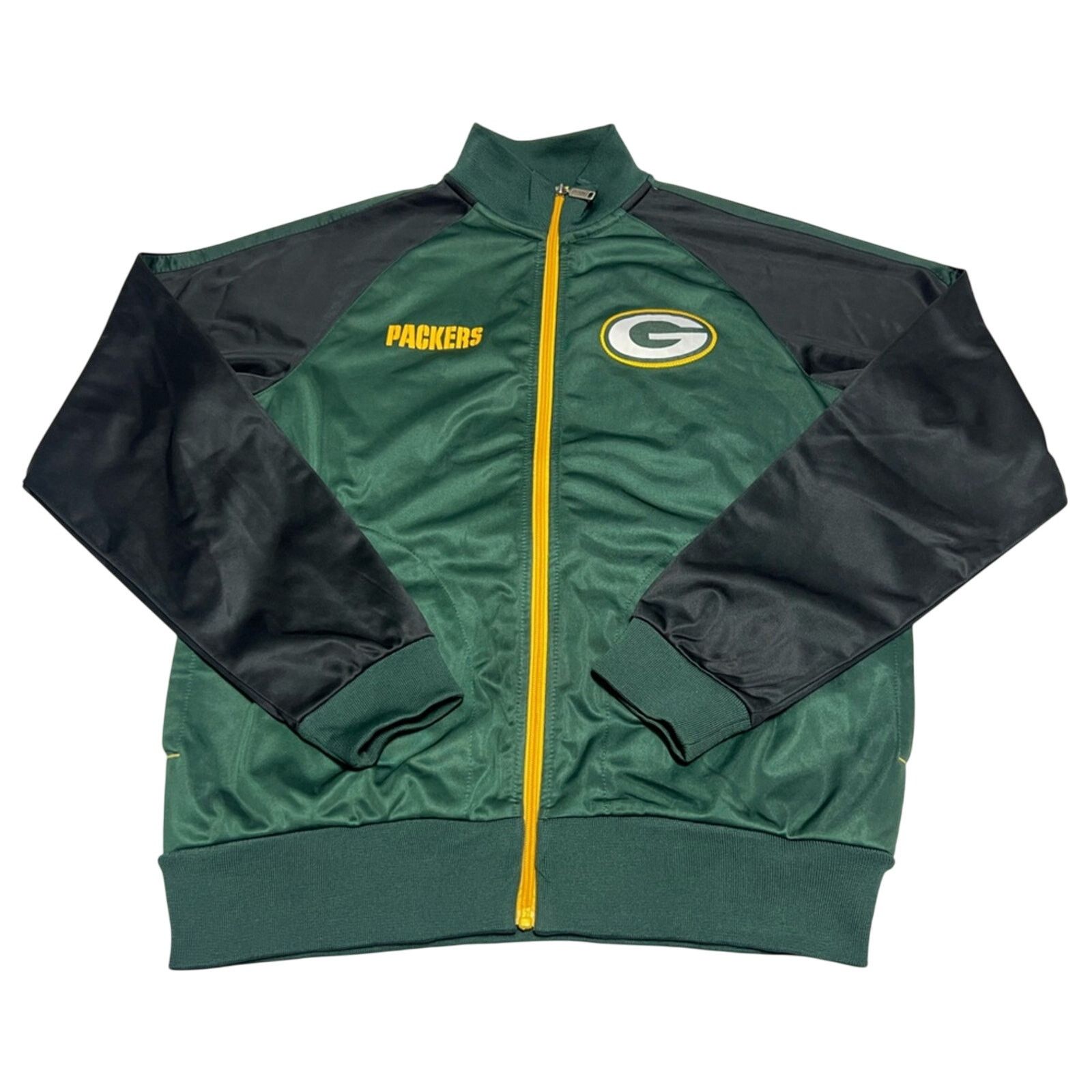 NFL Green Bay Packers NFL Full Zip Jacket Mens Medium NO FLAWS Size US M / EU 48-50 / 2 - 1 Thumbnail