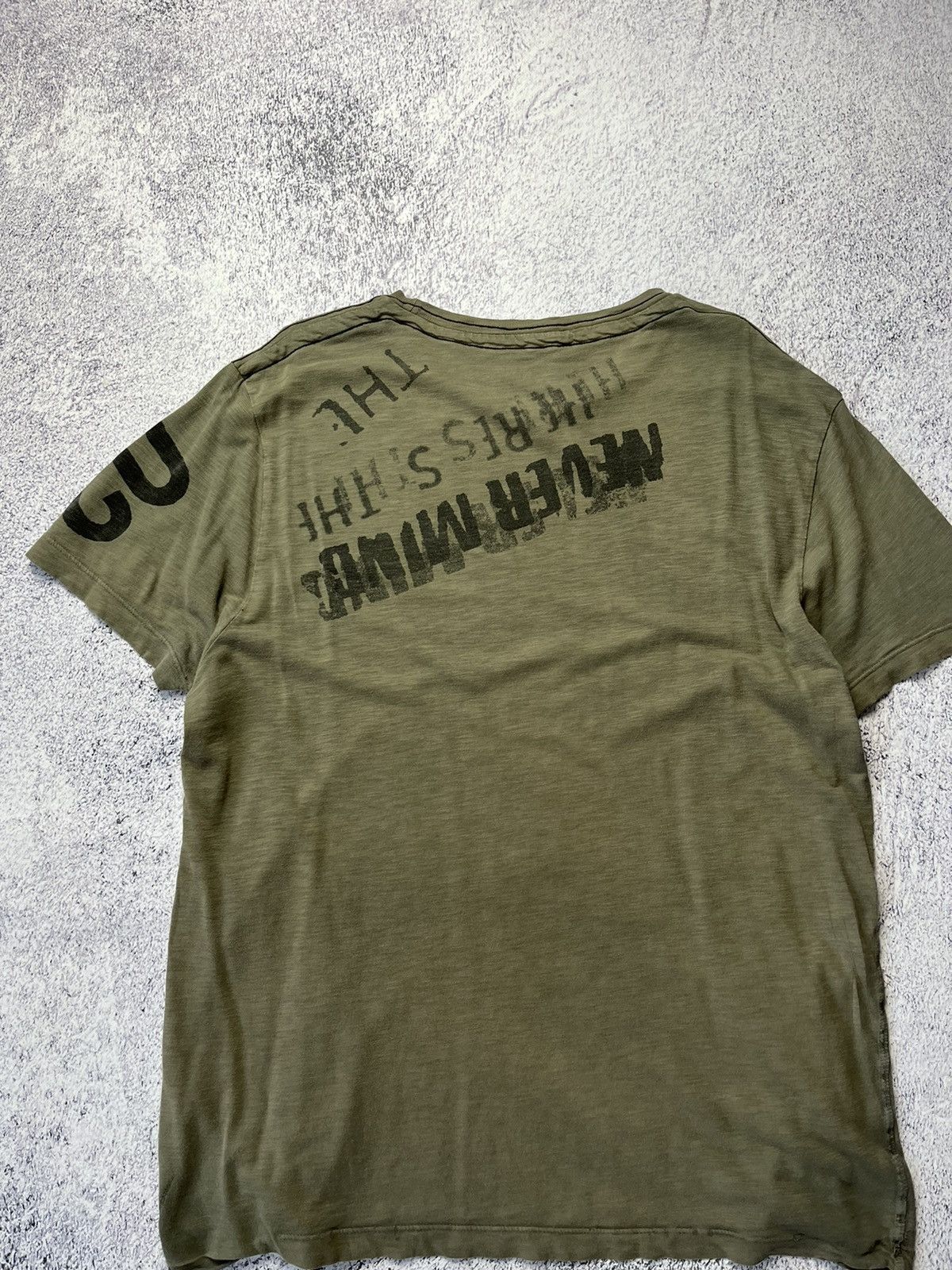 Japanese Brand Mens Vintage Distressed True Religion T-shirt Rare Y2K tee Size US L / EU 52-54 / 3 - 17 Thumbnail