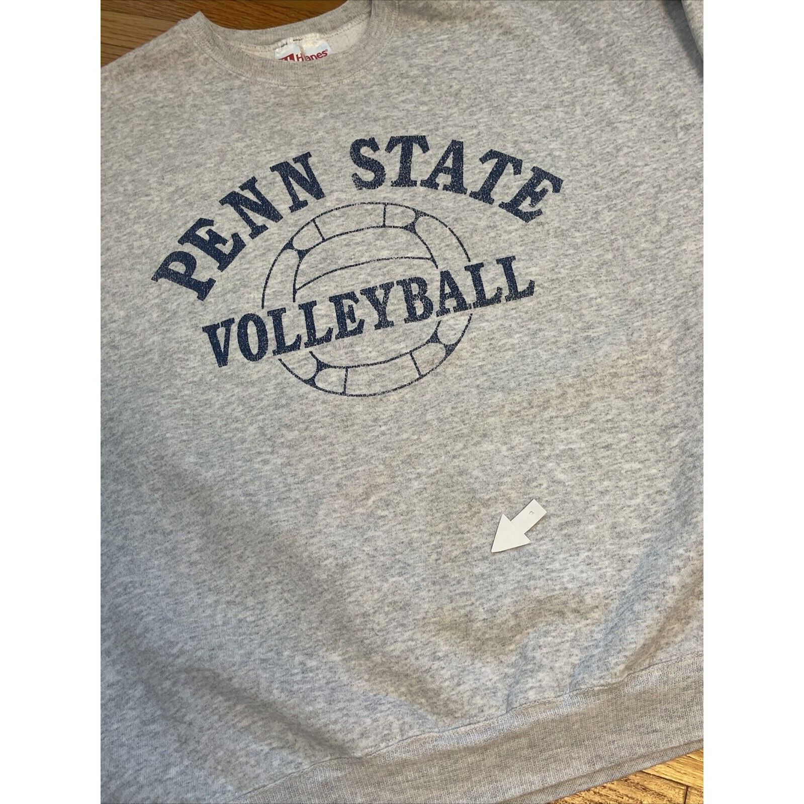 Hanes Vintage 80s 90s XL Penn State Volleyball Reverse Weave Sweat Size US XL / EU 56 / 4 - 6 Thumbnail