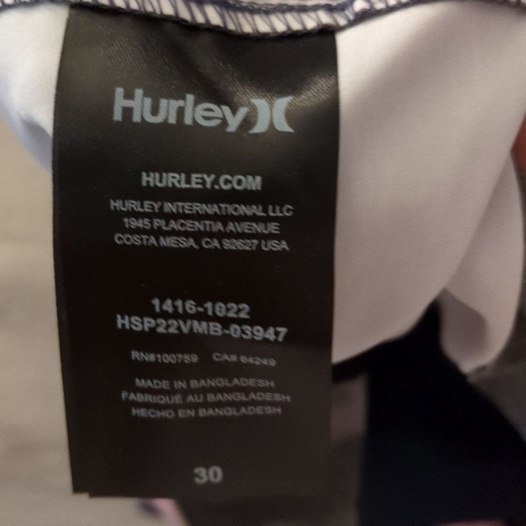 Hurley Hurley Color Blocked Board Shorts Diffused Blue Size 30 Size US 30 / EU 46 - 7 Thumbnail