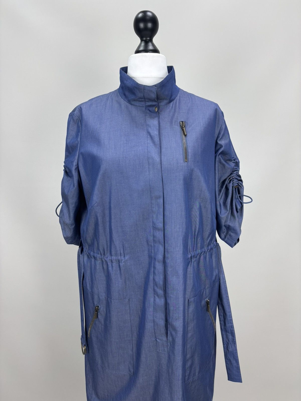 Akris Womens dresses Akris Punto Size 12 Color Blue Size XL / US 12-14 / IT 48-50 - 2 Thumbnail