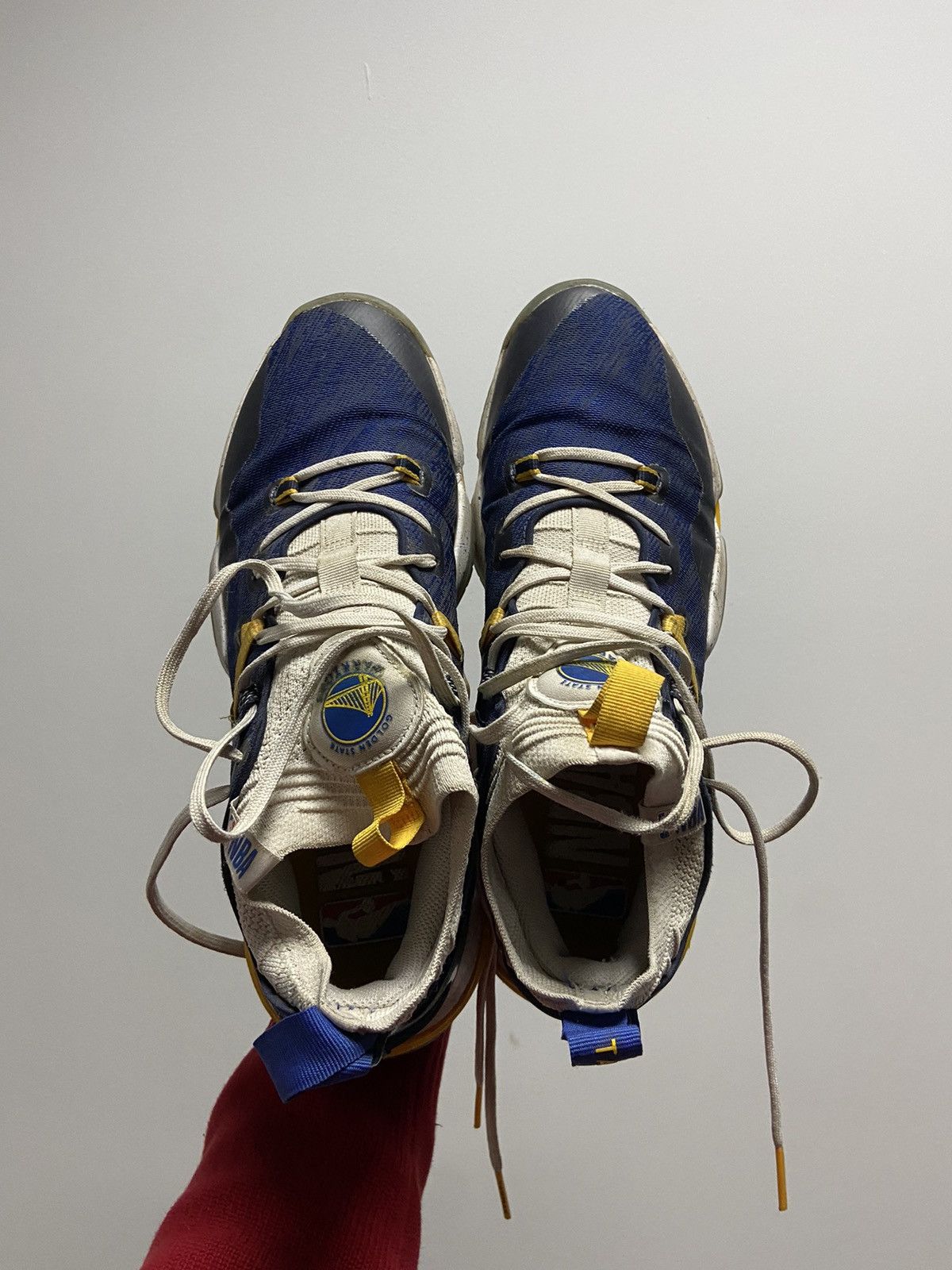 NBA × Vintage Tarmak Golden State Warriors basketball shoes 🏀 sneakers NBA Size US 12.5 / EU 45-46 - 10 Thumbnail