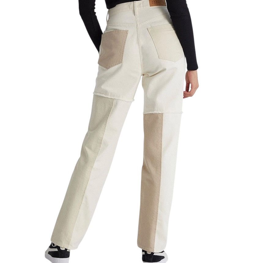 Pacsun PacSun Eco off white patchwork Dad jeans Size 24" / US 00 / IT 34 - 4 Thumbnail