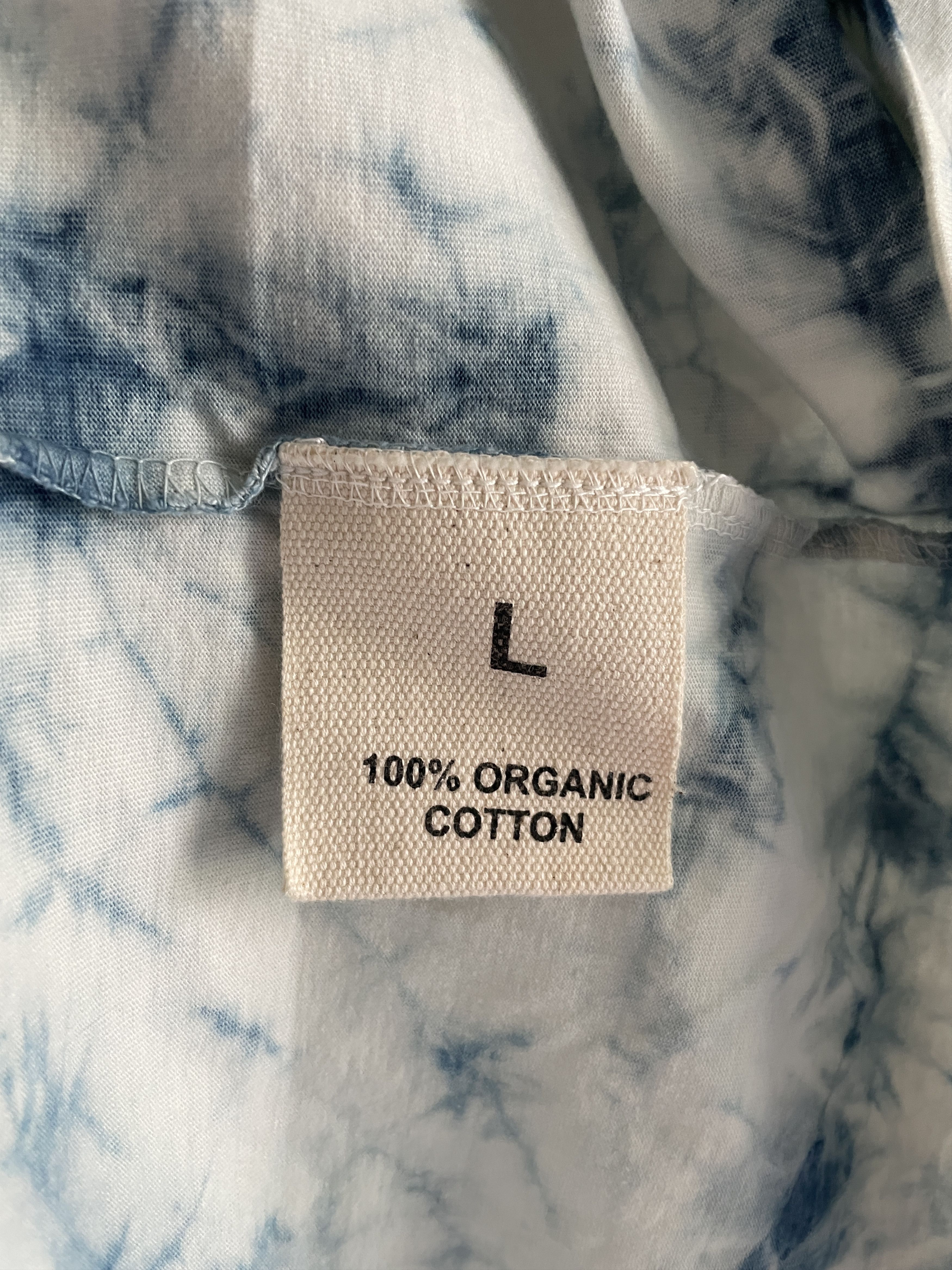 Story Mfg. Story MFG Grateful T "Our Planet" Indigo Tie Dye Size US L / EU 52-54 / 3 - 3 Thumbnail