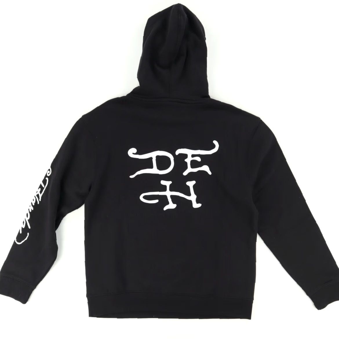 Ed Hardy Ed Hardy Tiger Graphic Solid Long Sleeve Hoodie Black Men's M Size US M / EU 48-50 / 2 - 4 Thumbnail