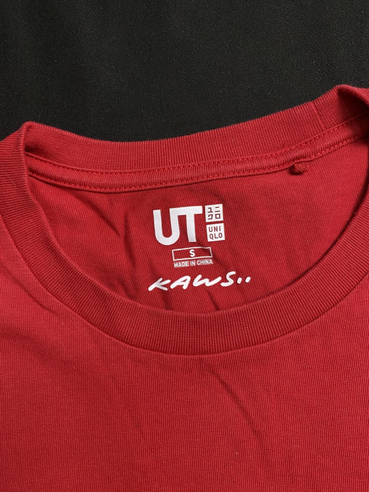 Kaws Rare Uniqlo Kaws SS2016 Companion Crewneck Red T-Shirt Small Size US S / EU 44-46 / 1 - 2 Thumbnail