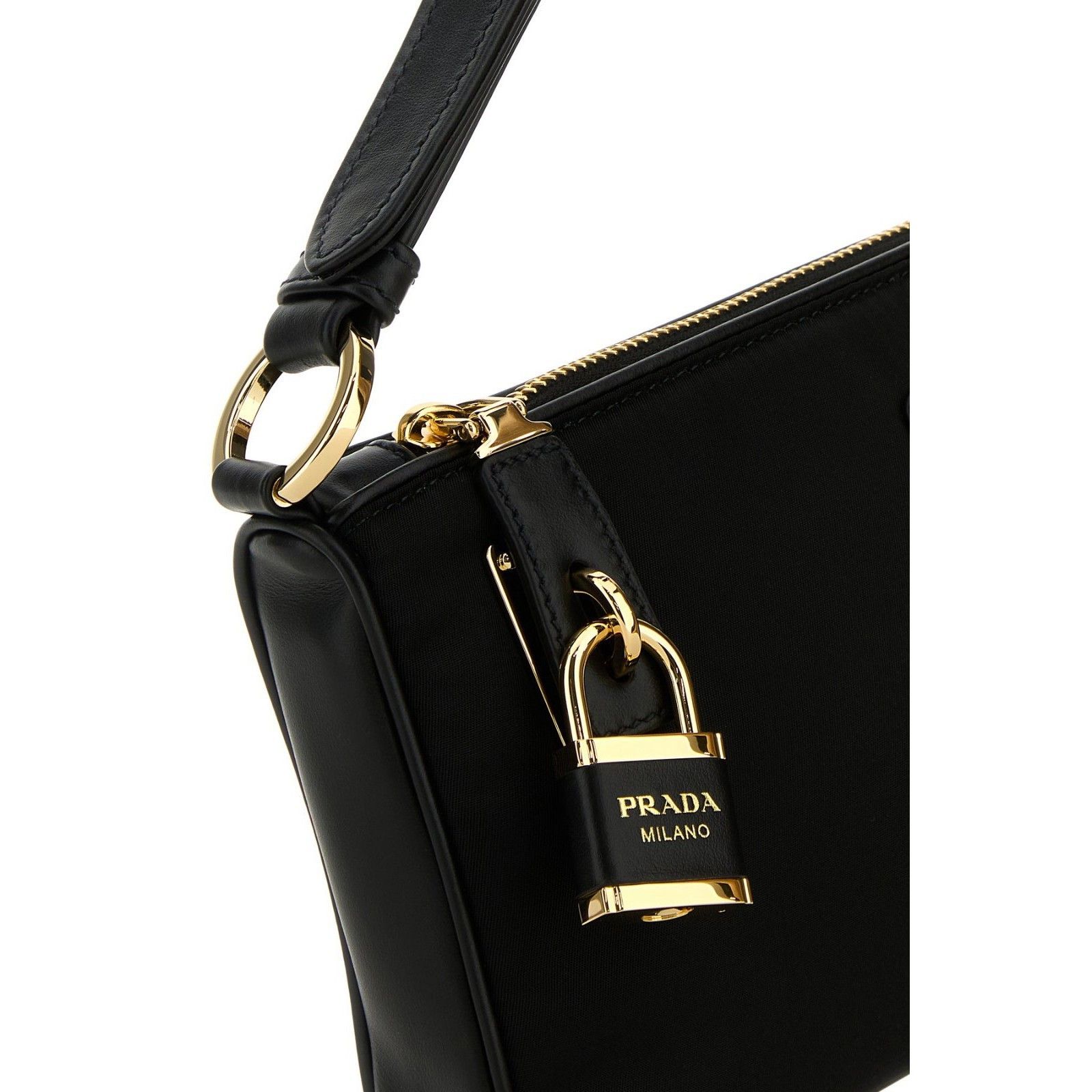 Prada PRADA Triangle Black Re-Nylon Crossbody Bag New And Authenti Size ONE SIZE - 4 Thumbnail