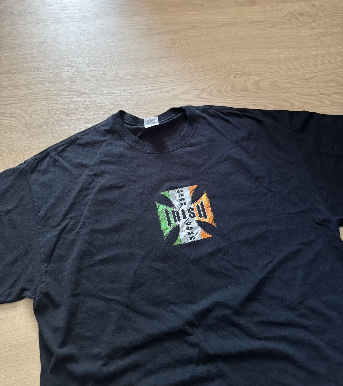 Band Tees Vintage Gildan Irish Hardcore Band Rock Metal T-Shirt Size US XXL / EU 58 / 5 - 2 Thumbnail
