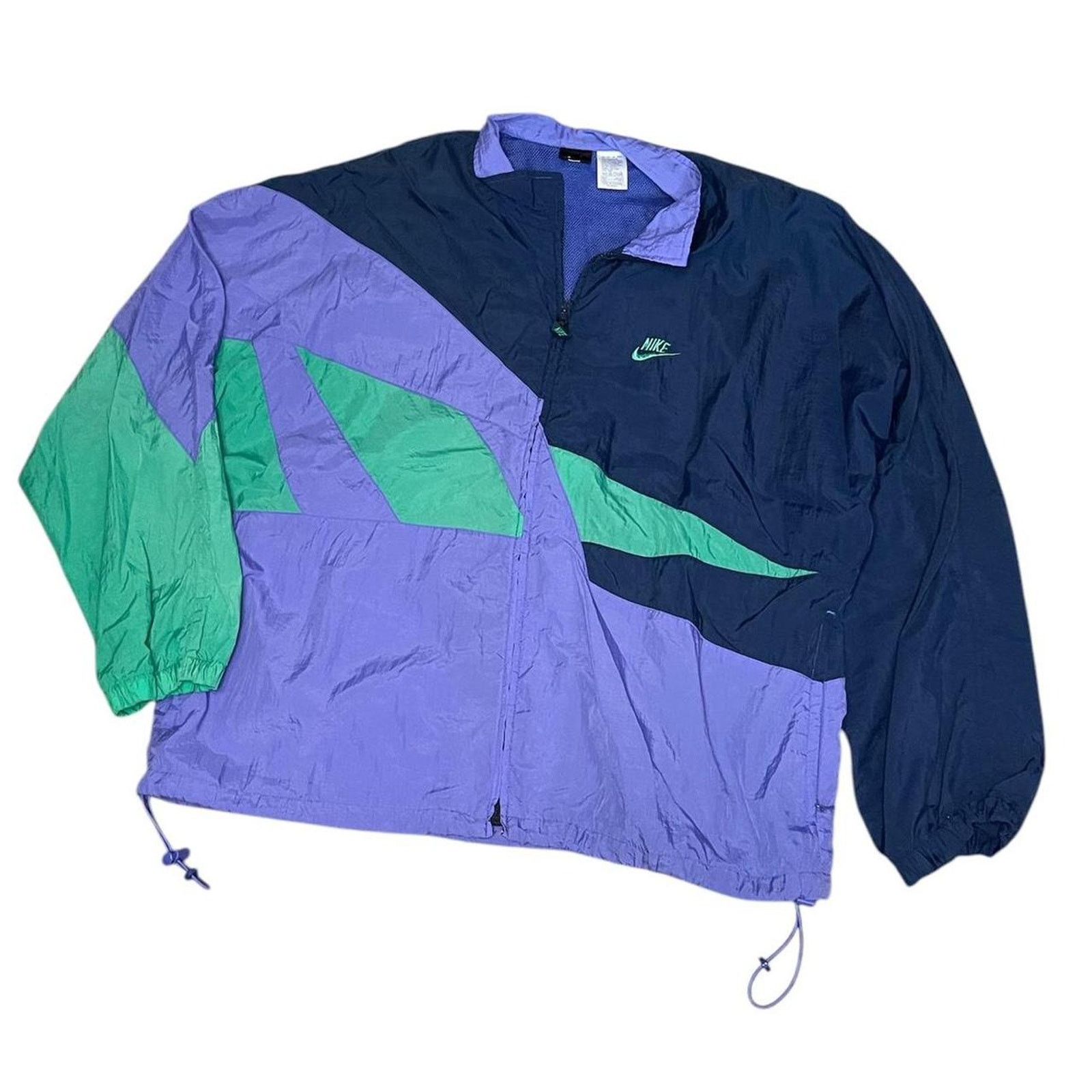 Nike × Vintage Vintage 90s nike windbreaker jacket Size US XL / EU 56 / 4 - 1 Thumbnail