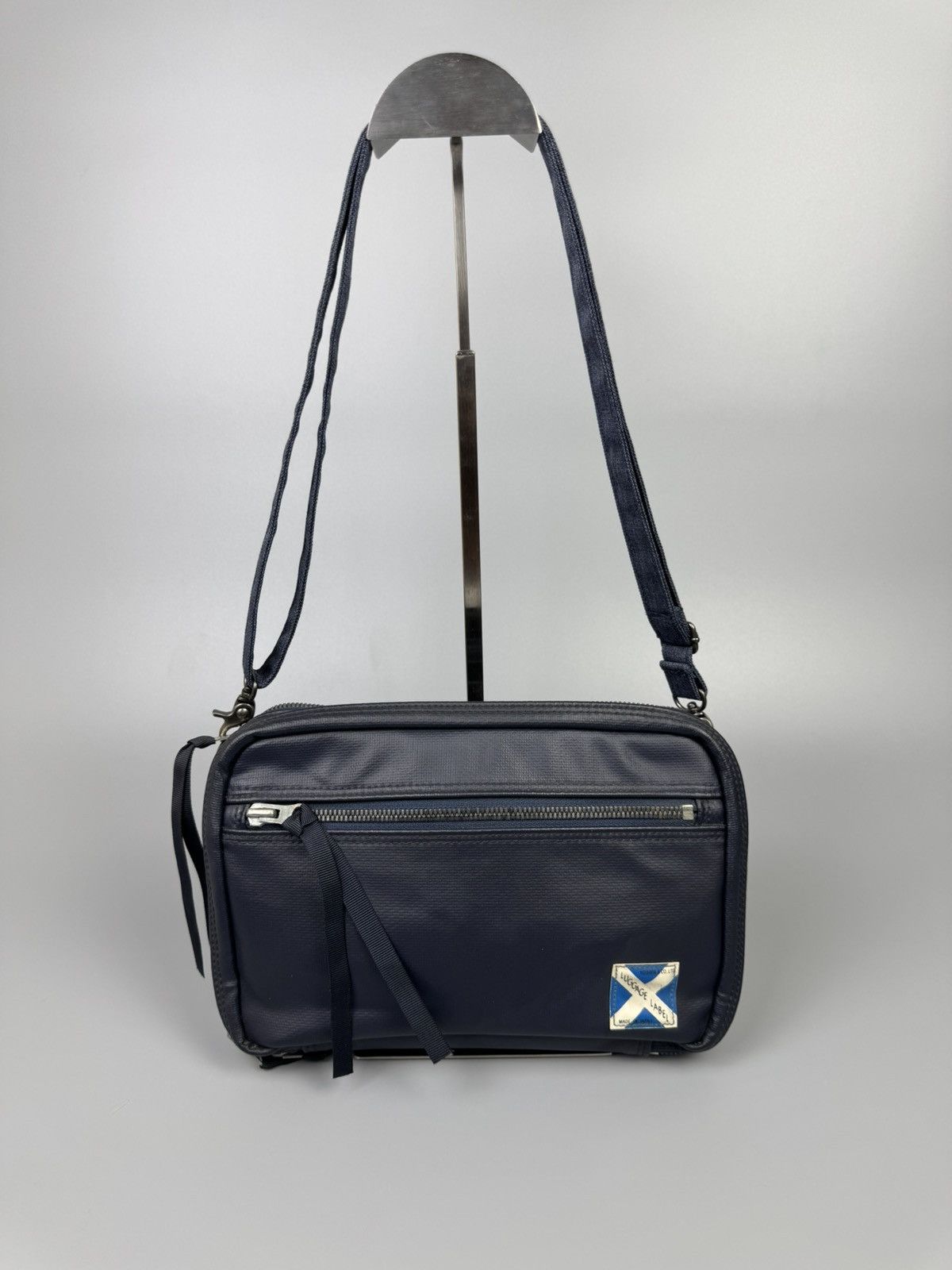 Japanese Brand Luggage Label - Japan Yoshida and Co. Dark Blue Slingbag Size ONE SIZE - 1 Thumbnail