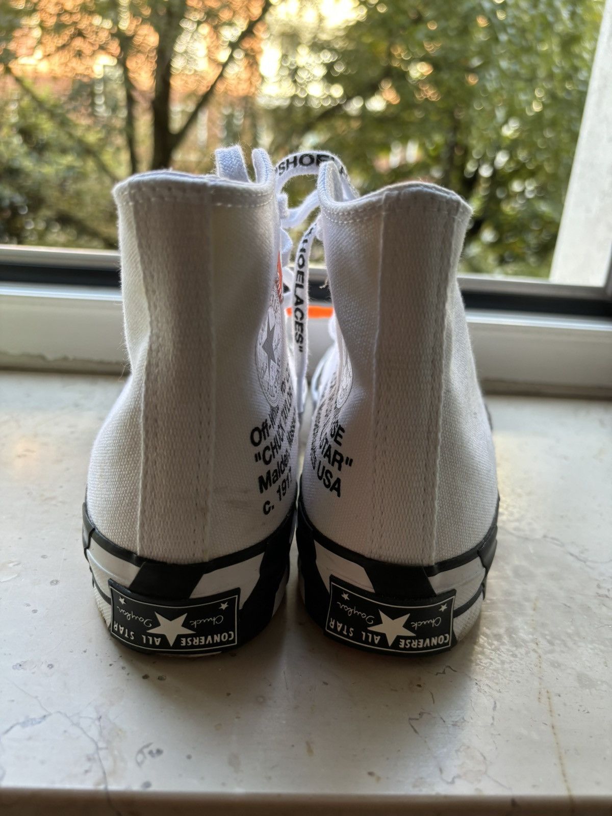 Converse × Off-White Converse x Off-White Chuck Taylor 2nd Edition Size US 6.5 / IT 36.5 - 6 Thumbnail