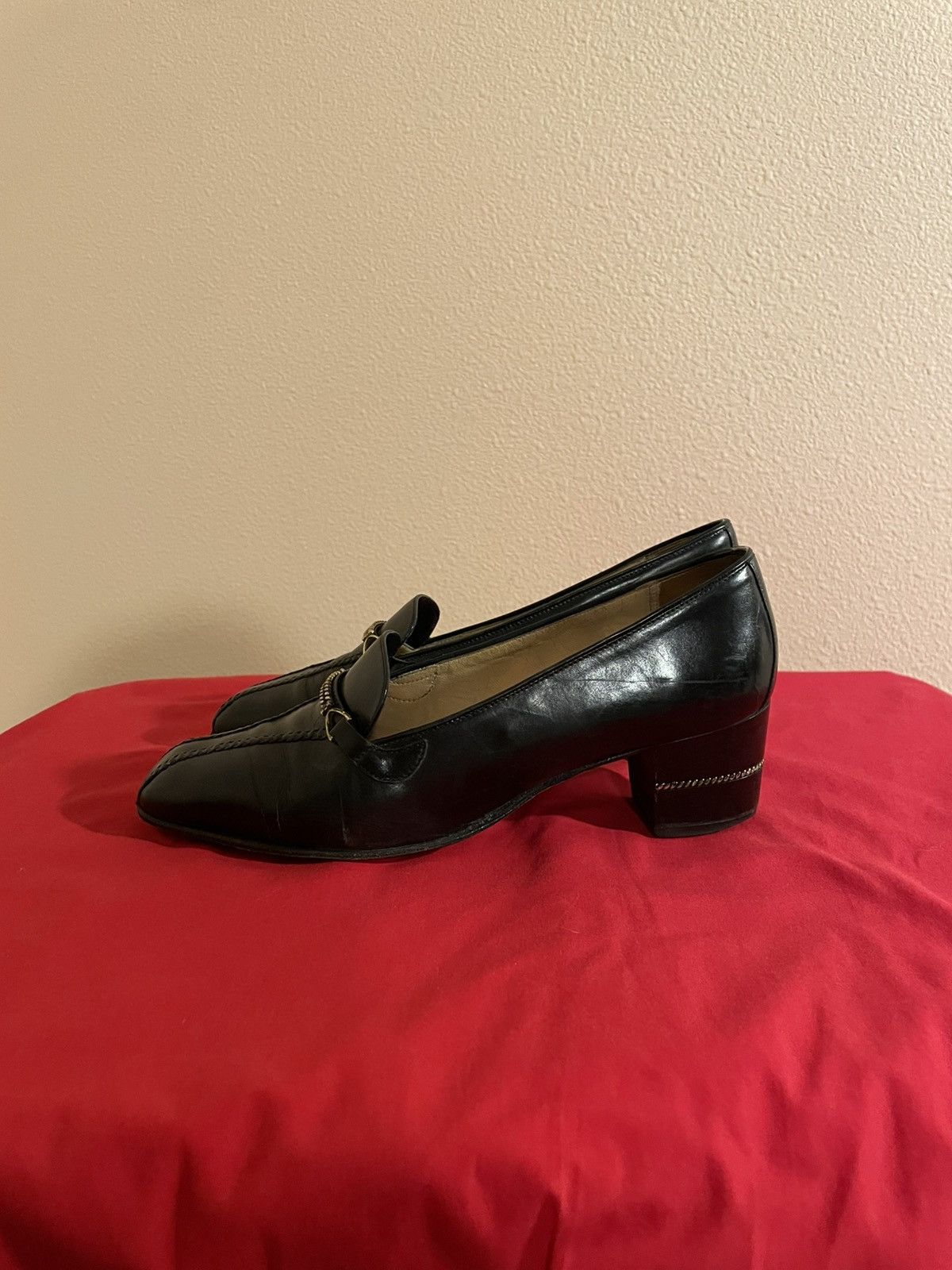 Gucci 1970s Vintage Gucci Woman’s Heels Size US 8 / IT 38 - 5 Thumbnail