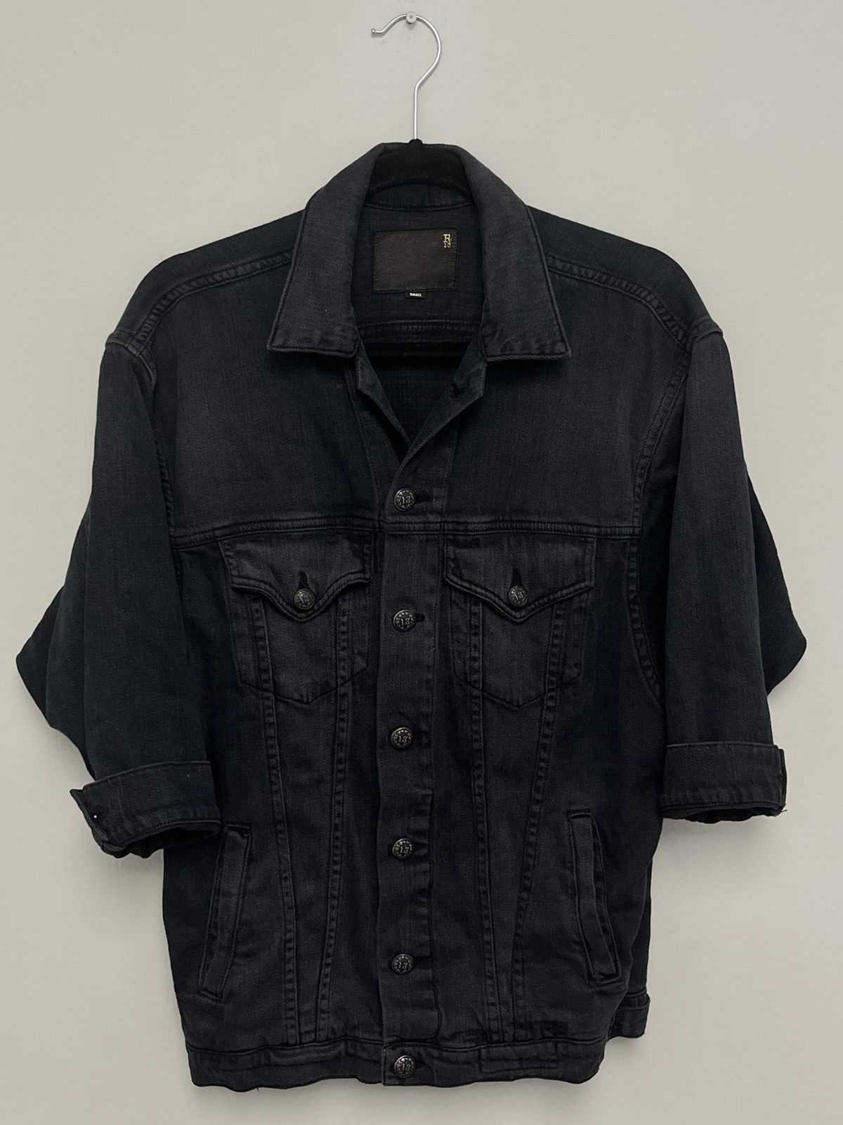 R13 Oversized Trucker Jacket size small Size S / US 4 / IT 40 - 8 Thumbnail