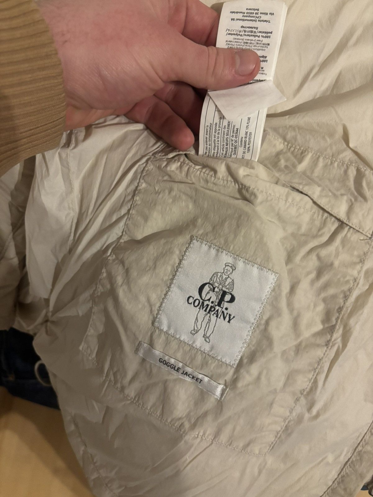 C.P. Company C.P. Company Flatt Nylon Down Jacket Size US L / EU 52-54 / 3 - 13 Thumbnail