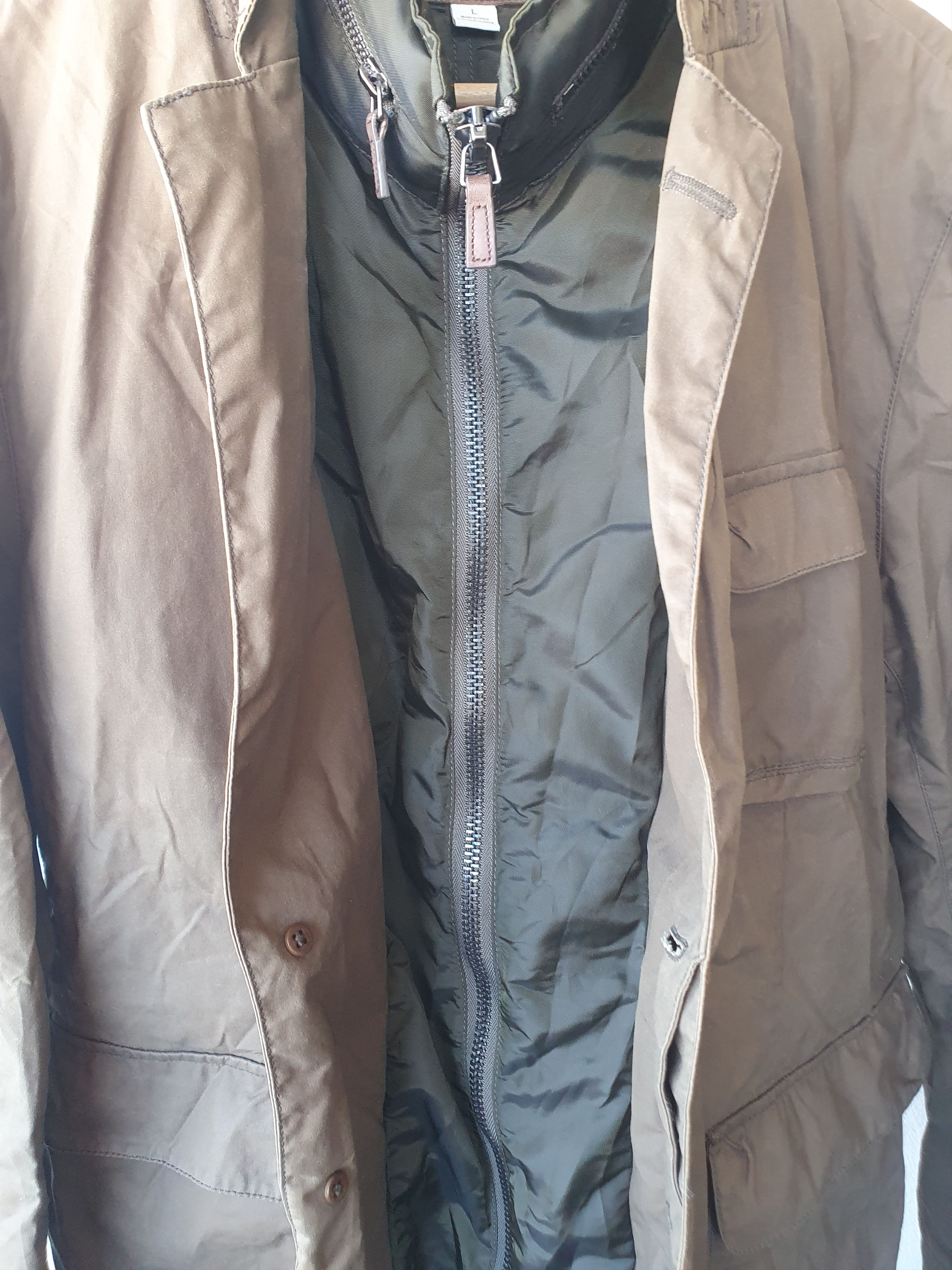 Fossil Fossil Waxed Field Coat Jacket sz L Size US L / EU 52-54 / 3 - 10 Thumbnail
