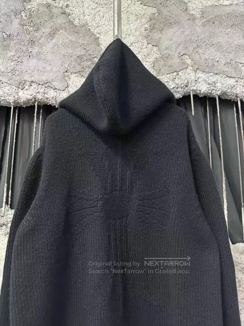 Chrome Hearts Chrome Hearts Wool and Leather Zip Jacket. Size US L / EU 52-54 / 3 - 6 Thumbnail