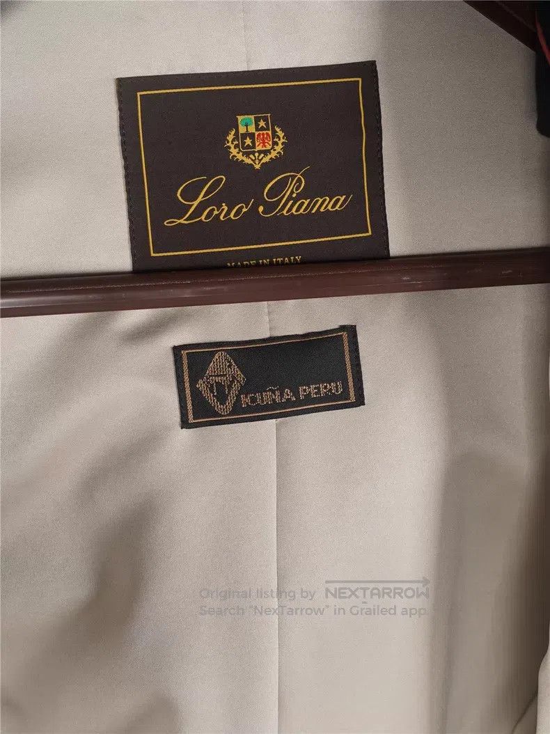 Loro Piana Loro Piana Exquisite Classic Series Pure Vicuna Camel Hair Size US XL / EU 56 / 4 - 6 Thumbnail
