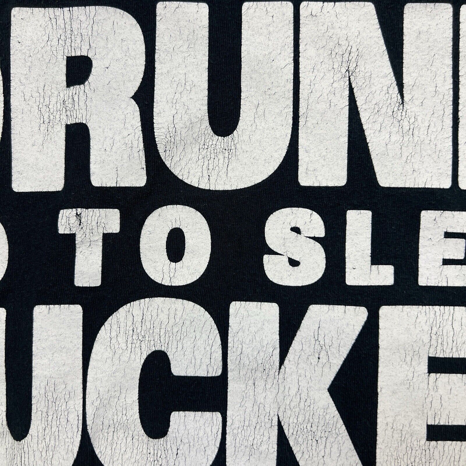 Rap Tees × Vintage × Wiz Khalifa Wiz Khalifa T Shirt Wake Up Drunk Short Sleeve Rap Tee Size US S / EU 44-46 / 1 - 4 Thumbnail