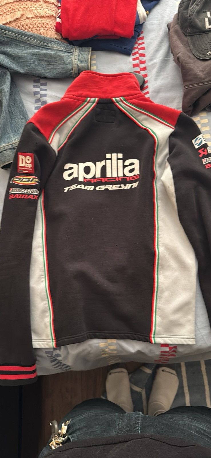 Other Aprilia Motorcycle racing jacket great condition Size US L / EU 52-54 / 3 - 6 Thumbnail