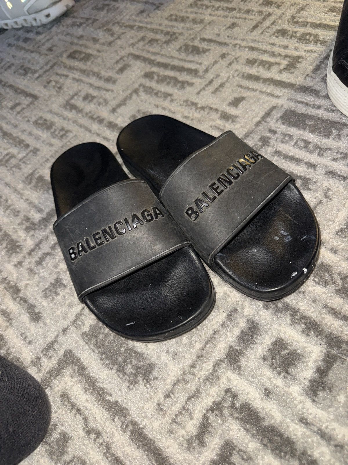 Balenciaga Balenciaga Pool Slides Size US 8 / EU 41 - 1 Thumbnail