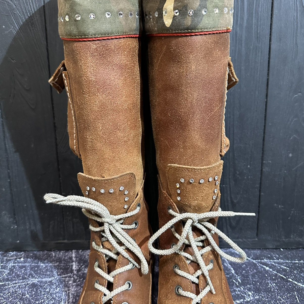 Other LUIS TRENKER - Women’s Hand Made Leather Boots Size 39 Size US 9 / IT 39 - 9 Thumbnail