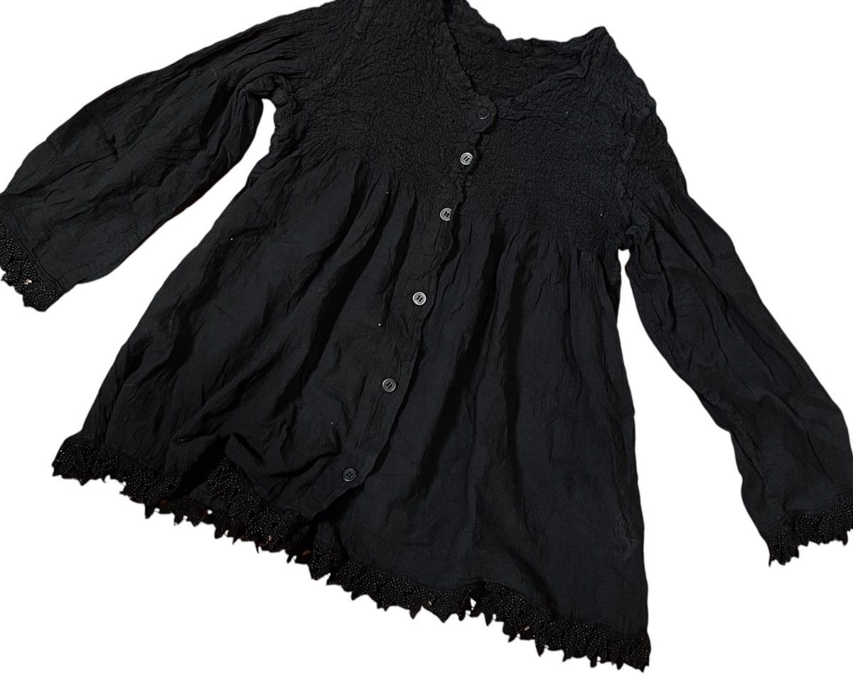 Homme Plisse Issey Miyake *FINAL DROP* Issey miyake me crumpled ruffled blouse outer Size S / US 4 / IT 40 - 2 Thumbnail