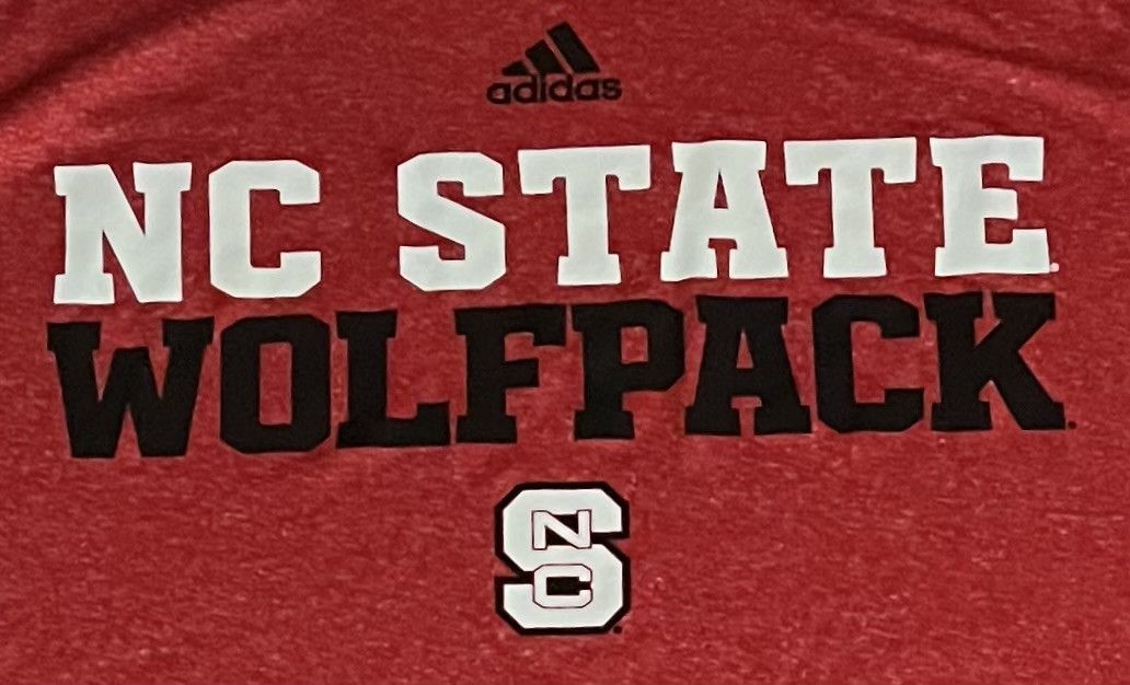 Adidas Adidas NC State Wolfpack tee shirt Size US XXL / EU 58 / 5 - 3 Thumbnail